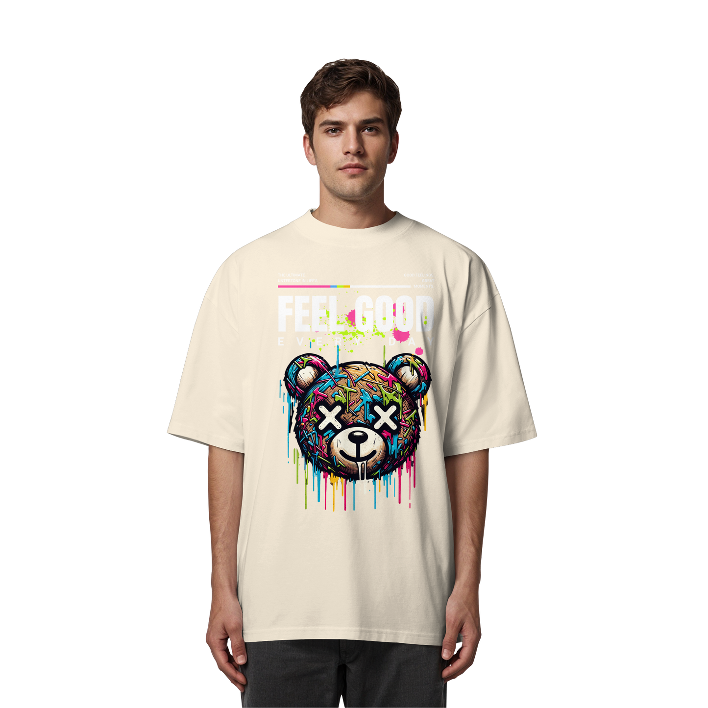Unterzone Fell Good Every Day Teddy - Organic Oversize Shirt