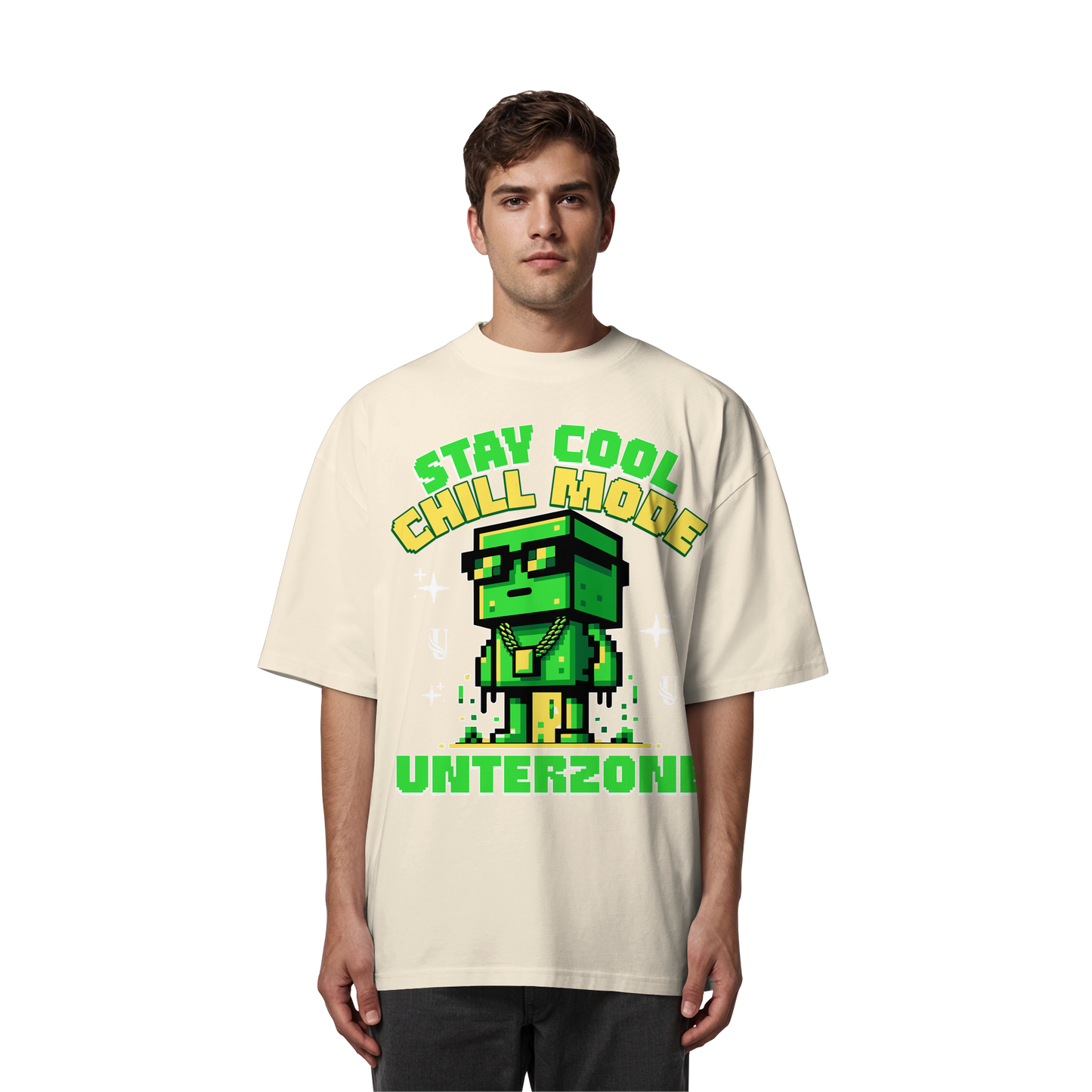 Unterzone Organic Oversize Shirt Stay Cool Chill - Organic Oversize Shirt