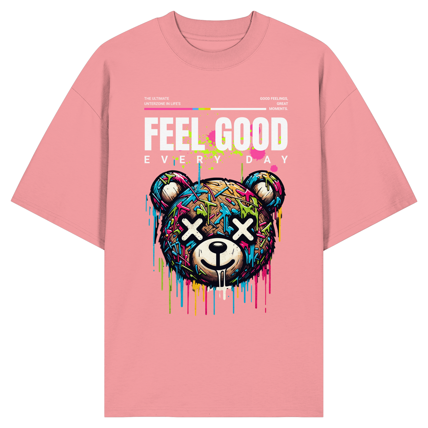 Unterzone Fell Good Every Day Teddy - Organic Oversize Shirt