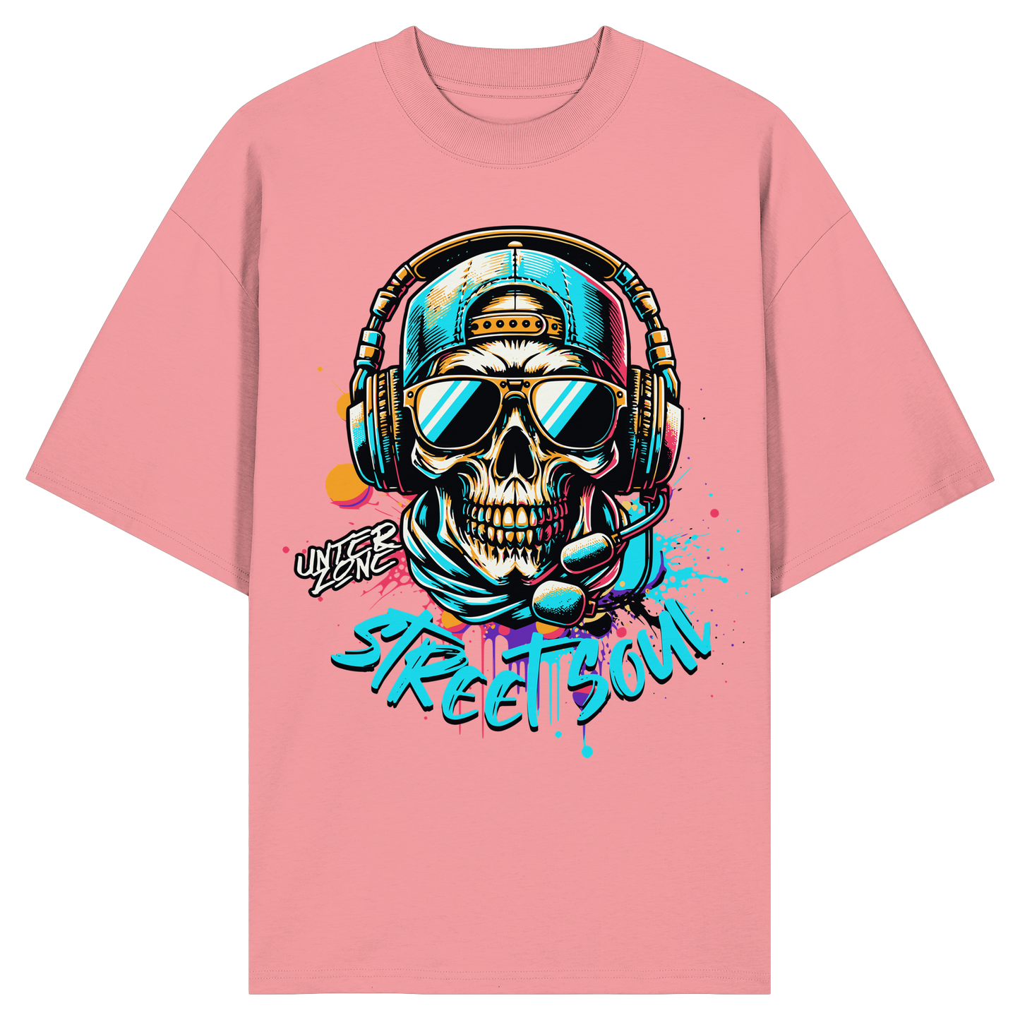 Unterzone Street Soul - Organic Oversize Shirt