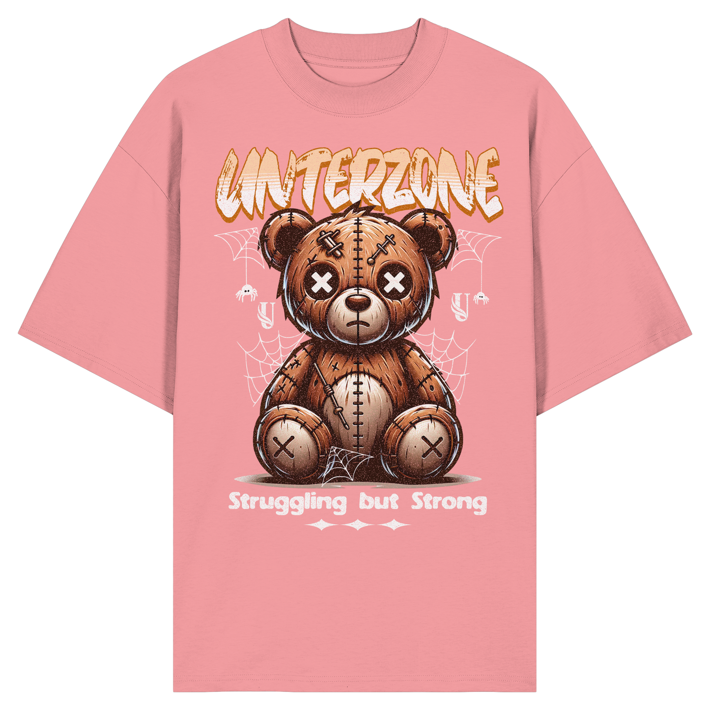 Unterzone The Bear Despair - Organic Oversize Shirt