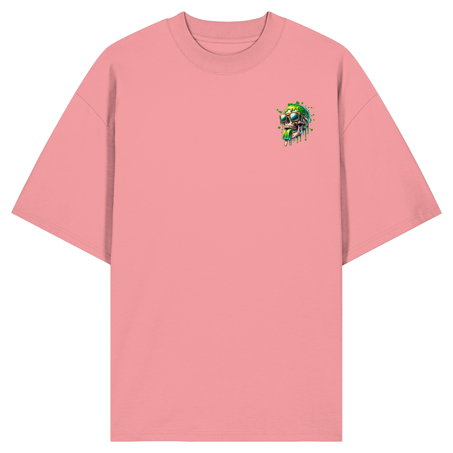 Unterzone Make Me Happy - Organic Oversize Shirt