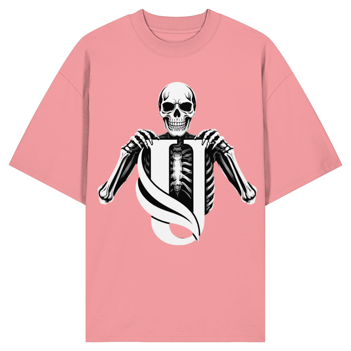 Unterzone Skull - Organic Oversize Shirt