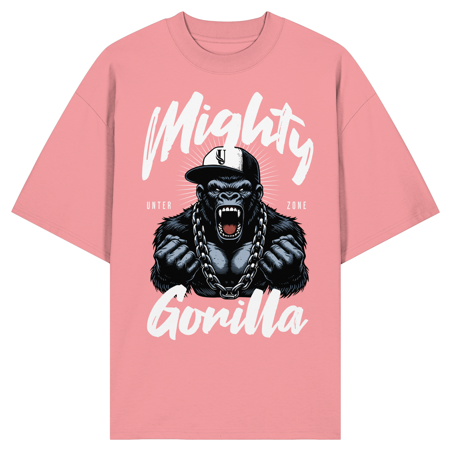 Unterzone Mighty Gorilla - Organic Oversize Shirt