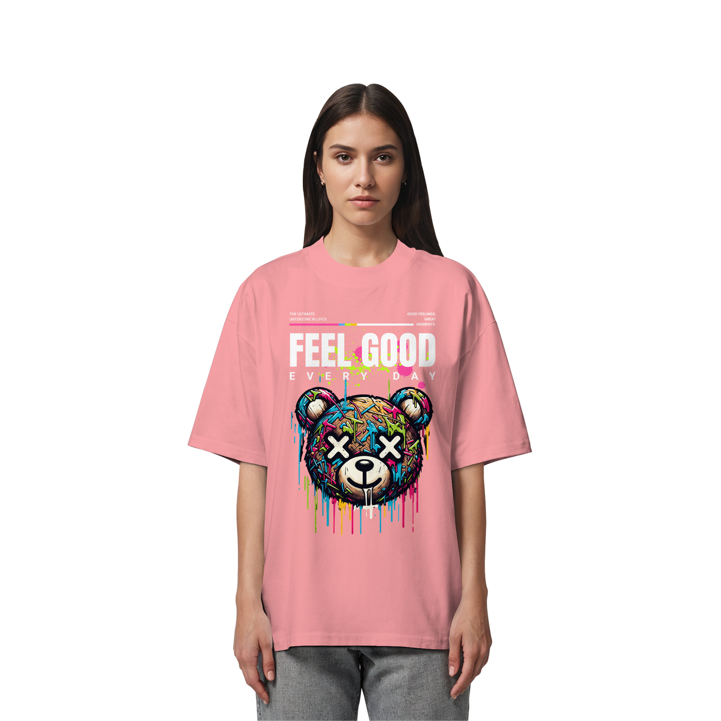 Unterzone Fell Good Every Day Teddy - Organic Oversize Shirt