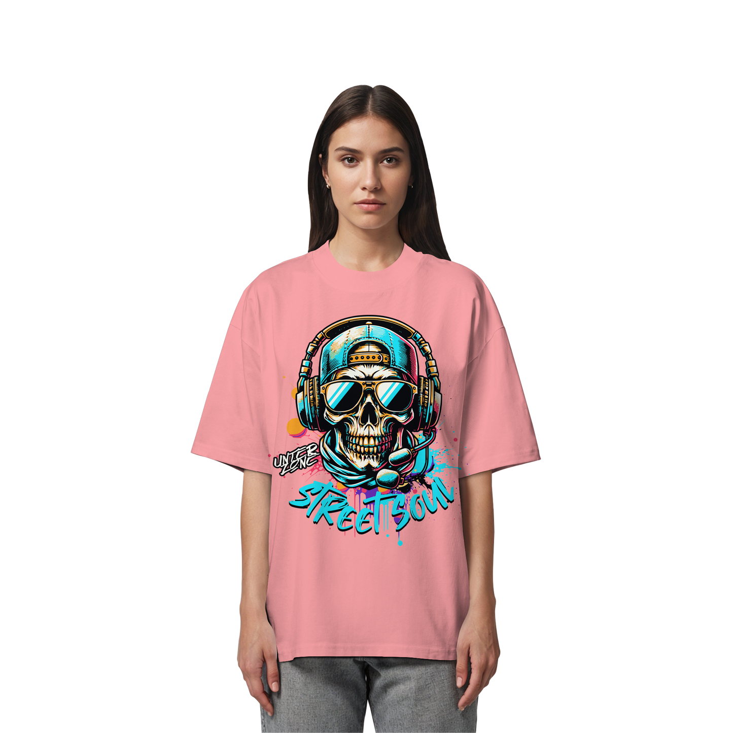 Unterzone Street Soul - Organic Oversize Shirt