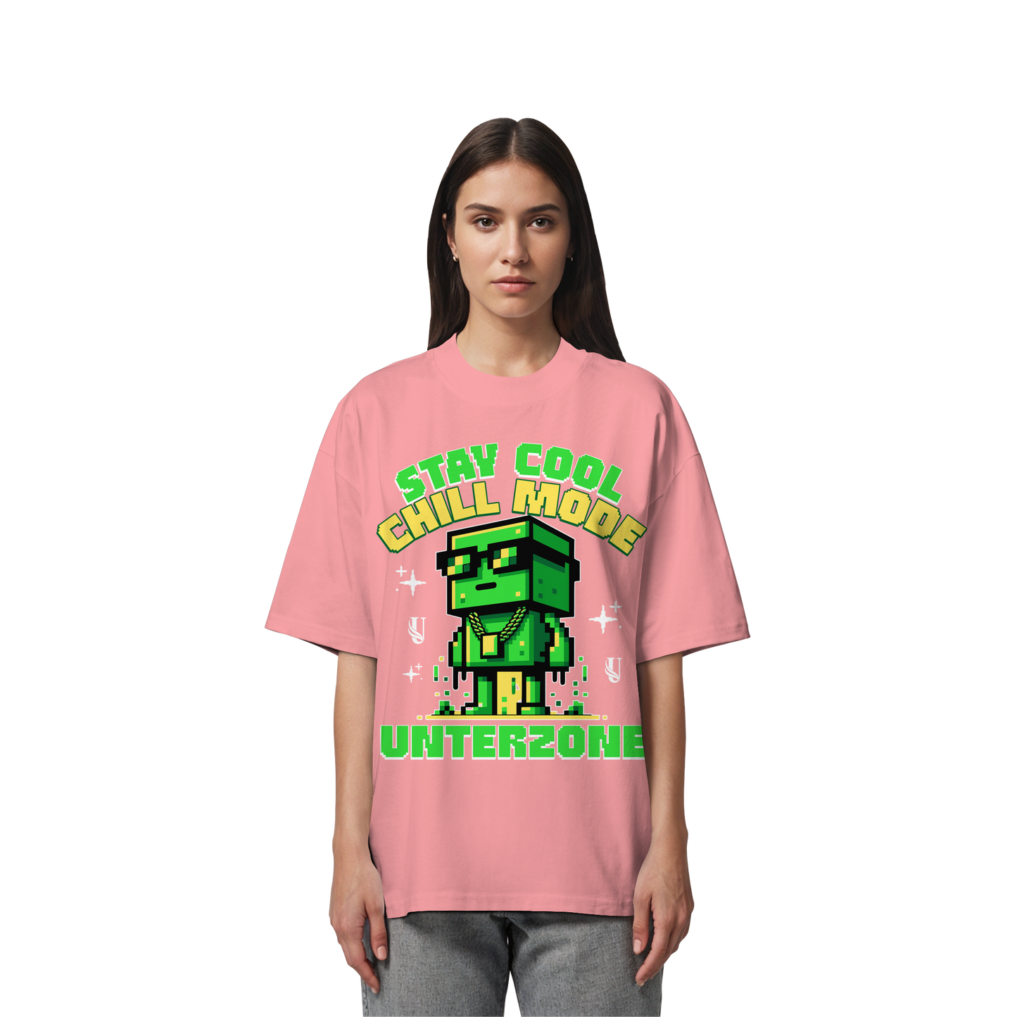Unterzone Organic Oversize Shirt Stay Cool Chill - Organic Oversize Shirt