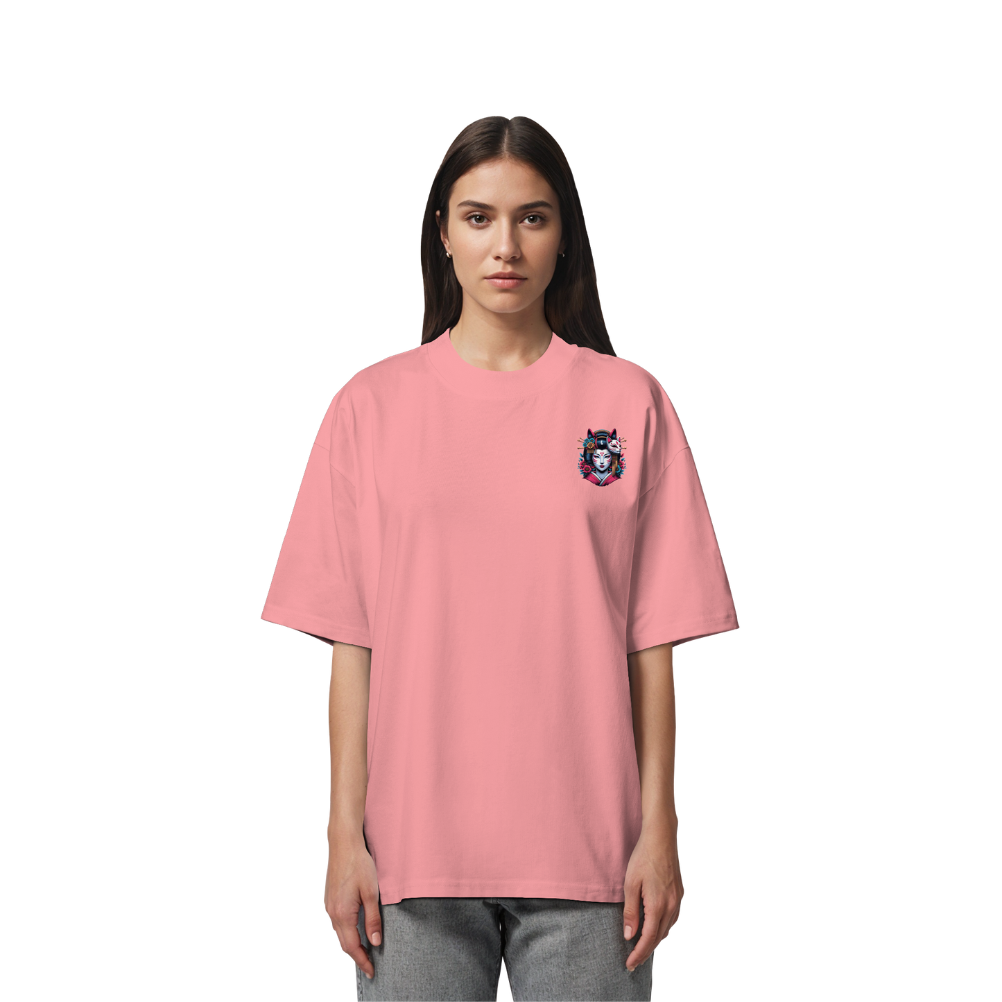 Unterzone Geisha Hagoromo - Organic Oversize Shirt