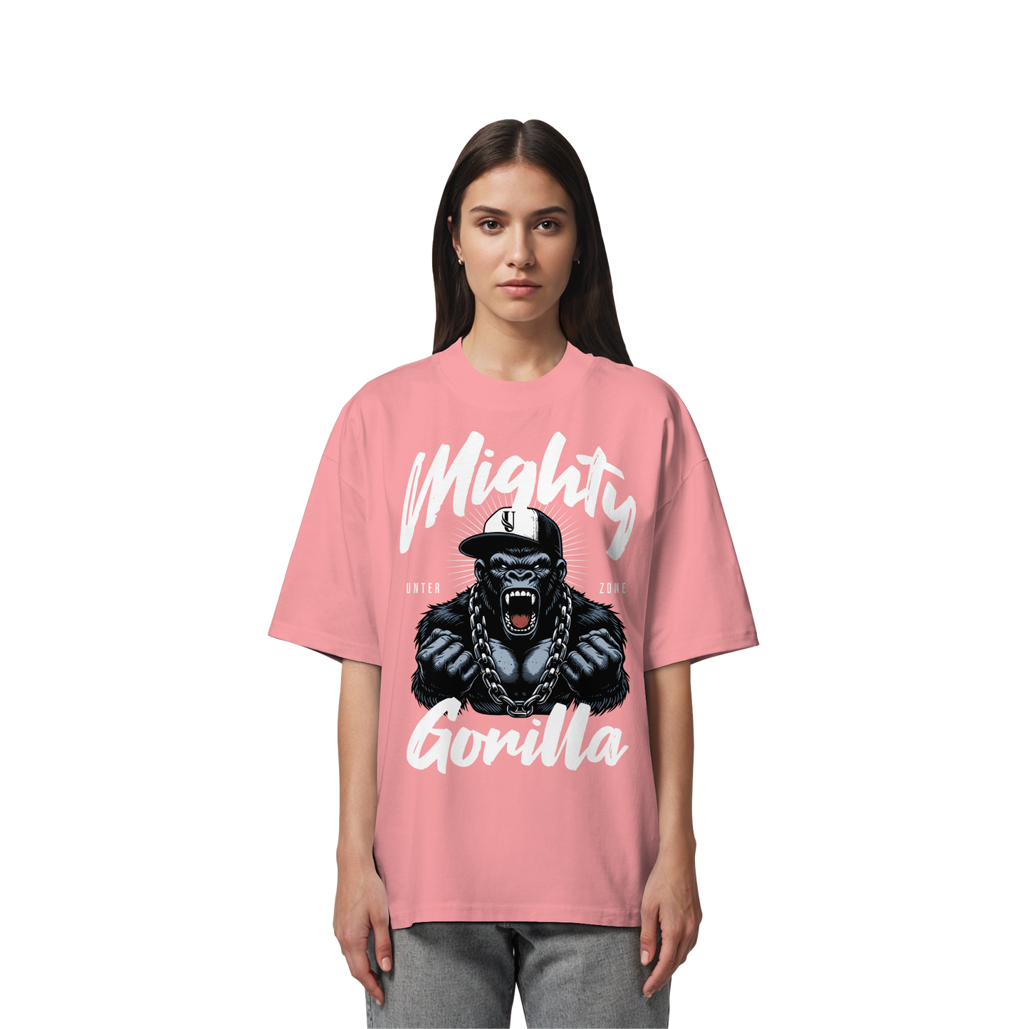 Unterzone Mighty Gorilla - Organic Oversize Shirt