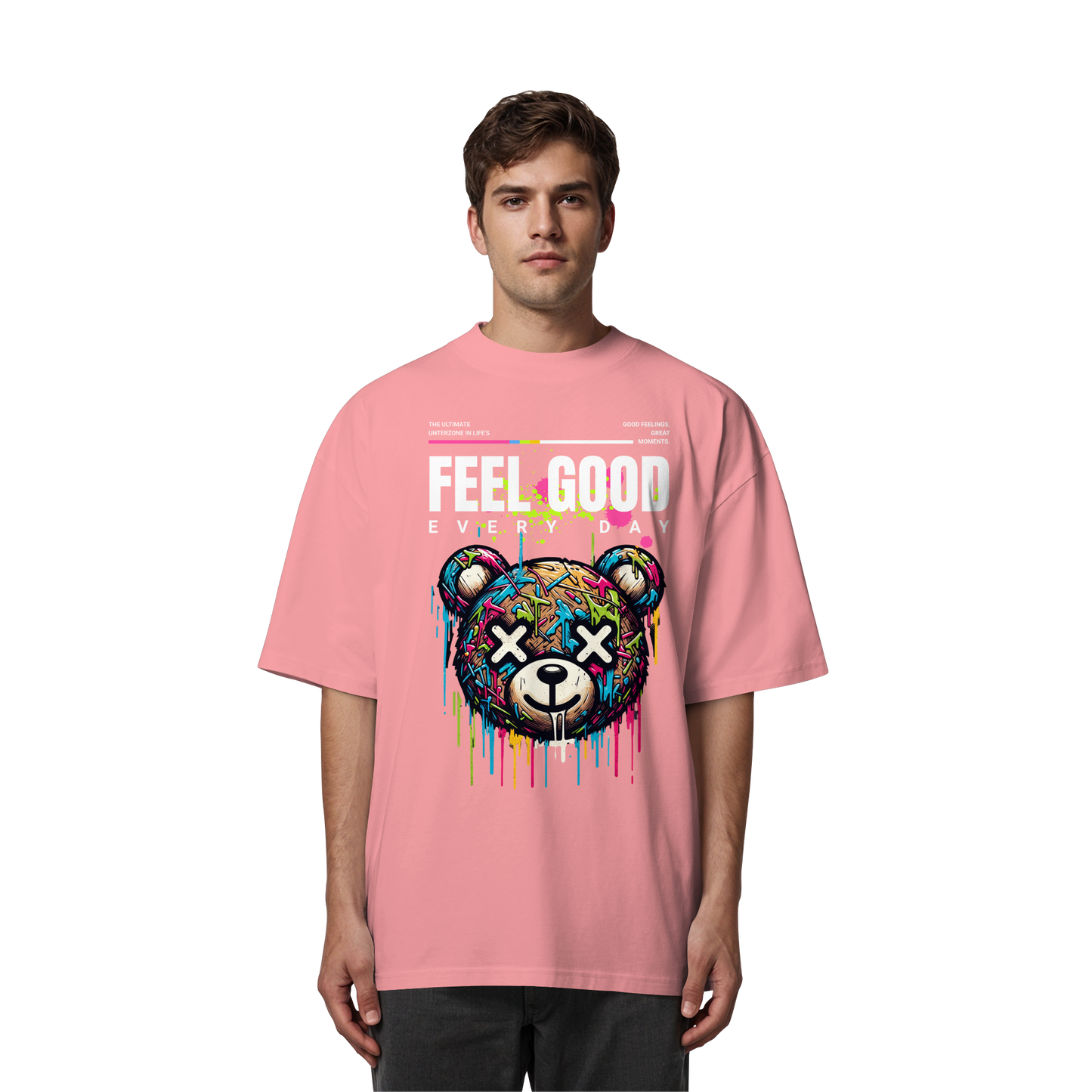 Unterzone Fell Good Every Day Teddy - Organic Oversize Shirt