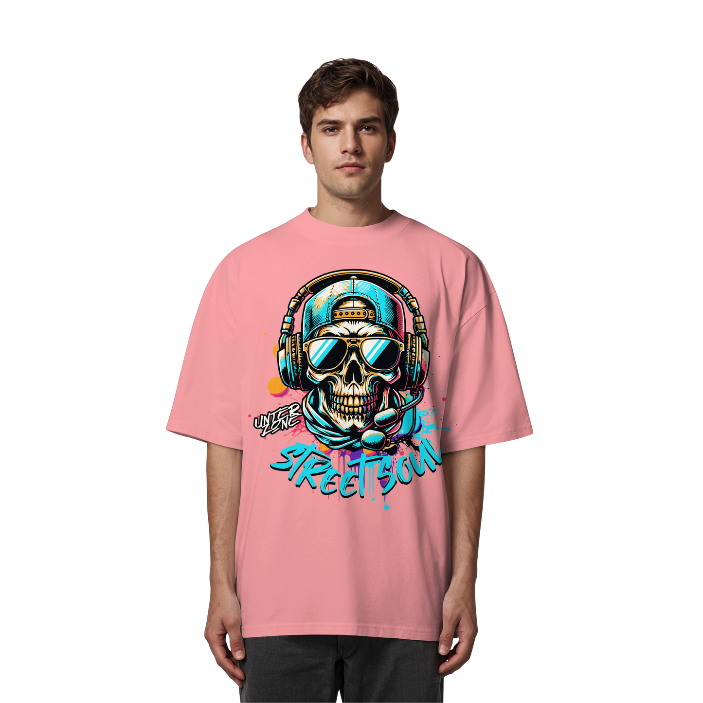 Unterzone Street Soul - Organic Oversize Shirt