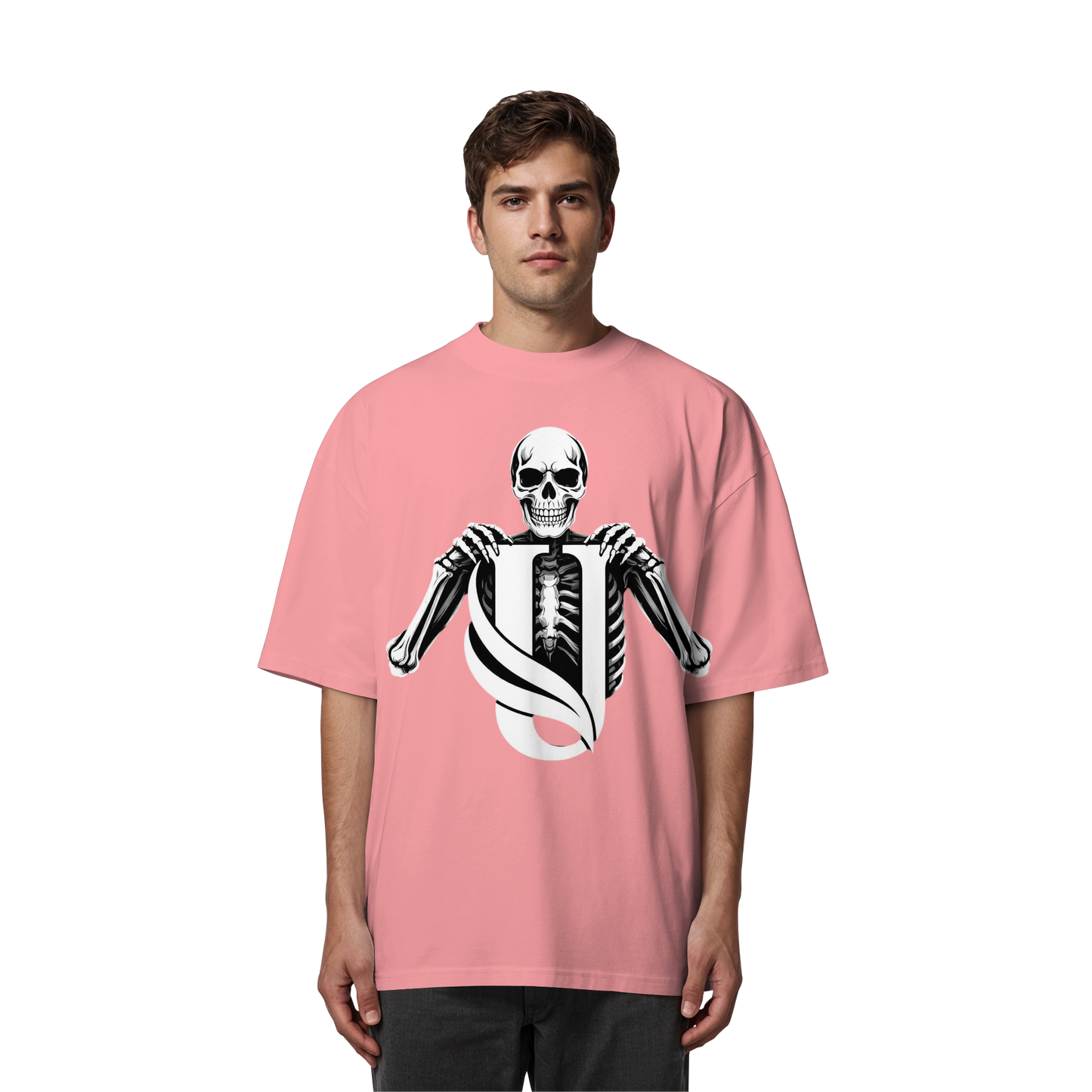 Unterzone Skull - Organic Oversize Shirt