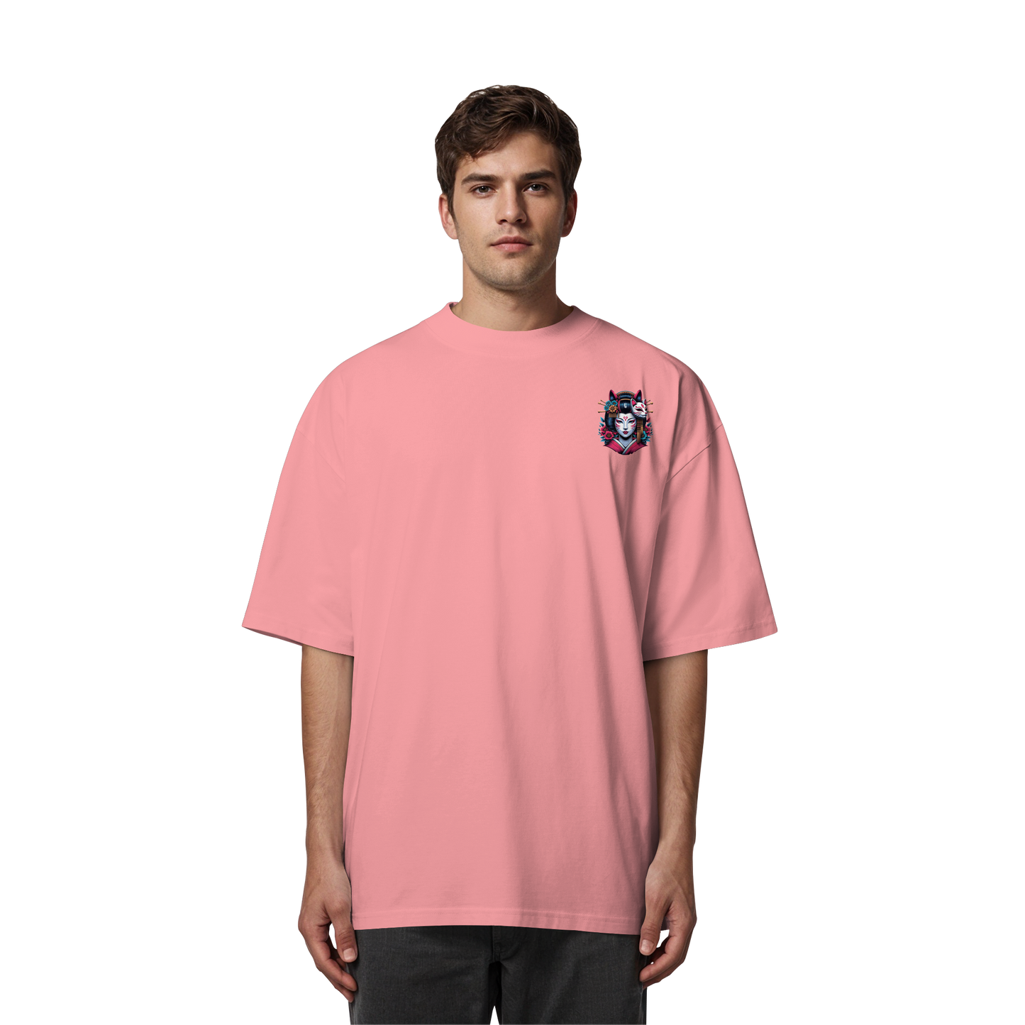 Unterzone Geisha Hagoromo - Organic Oversize Shirt