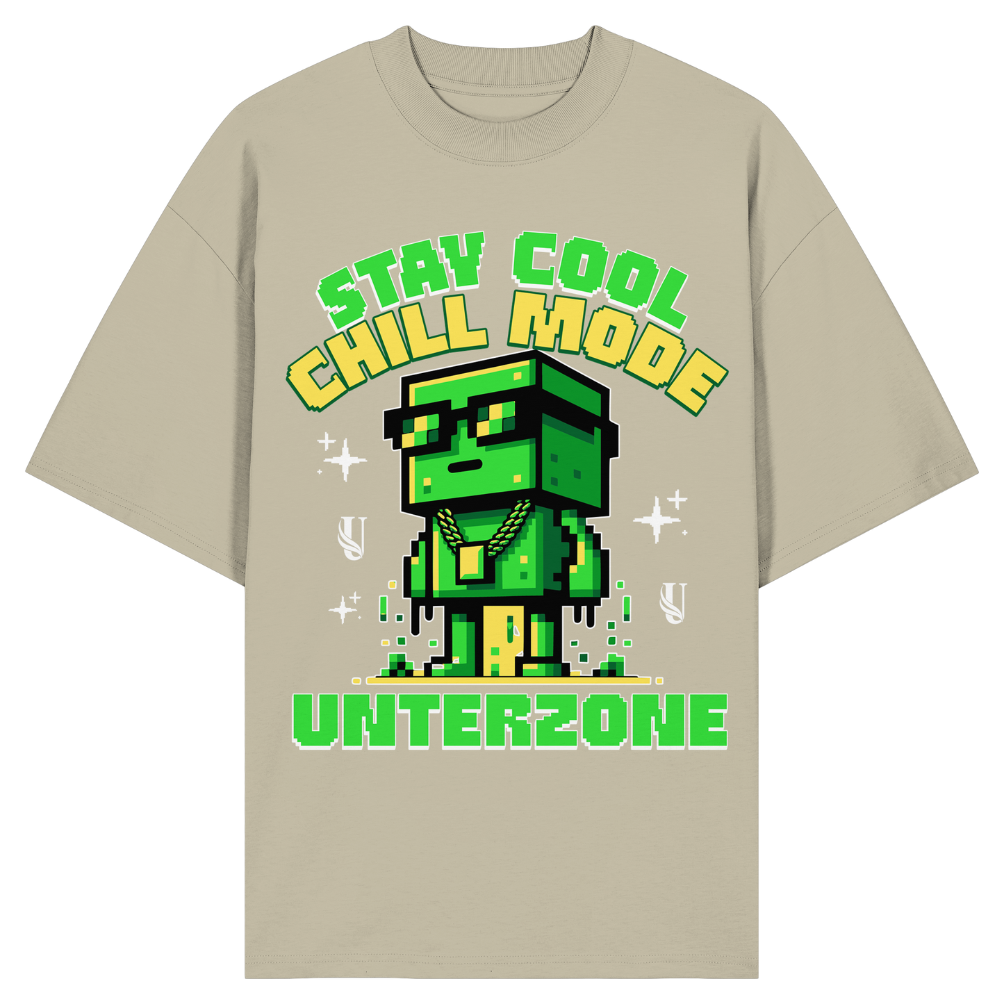 Unterzone Organic Oversize Shirt Stay Cool Chill - Organic Oversize Shirt
