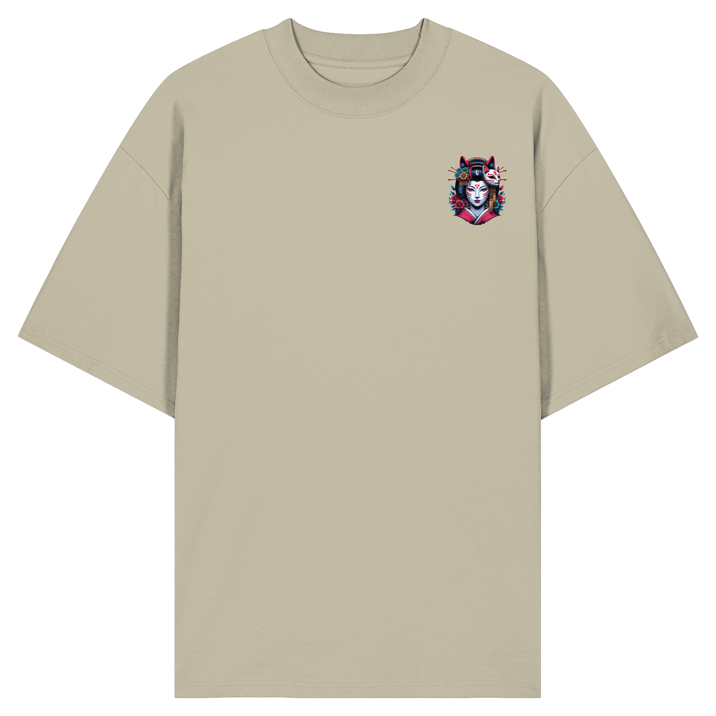 Unterzone Geisha Hagoromo - Organic Oversize Shirt