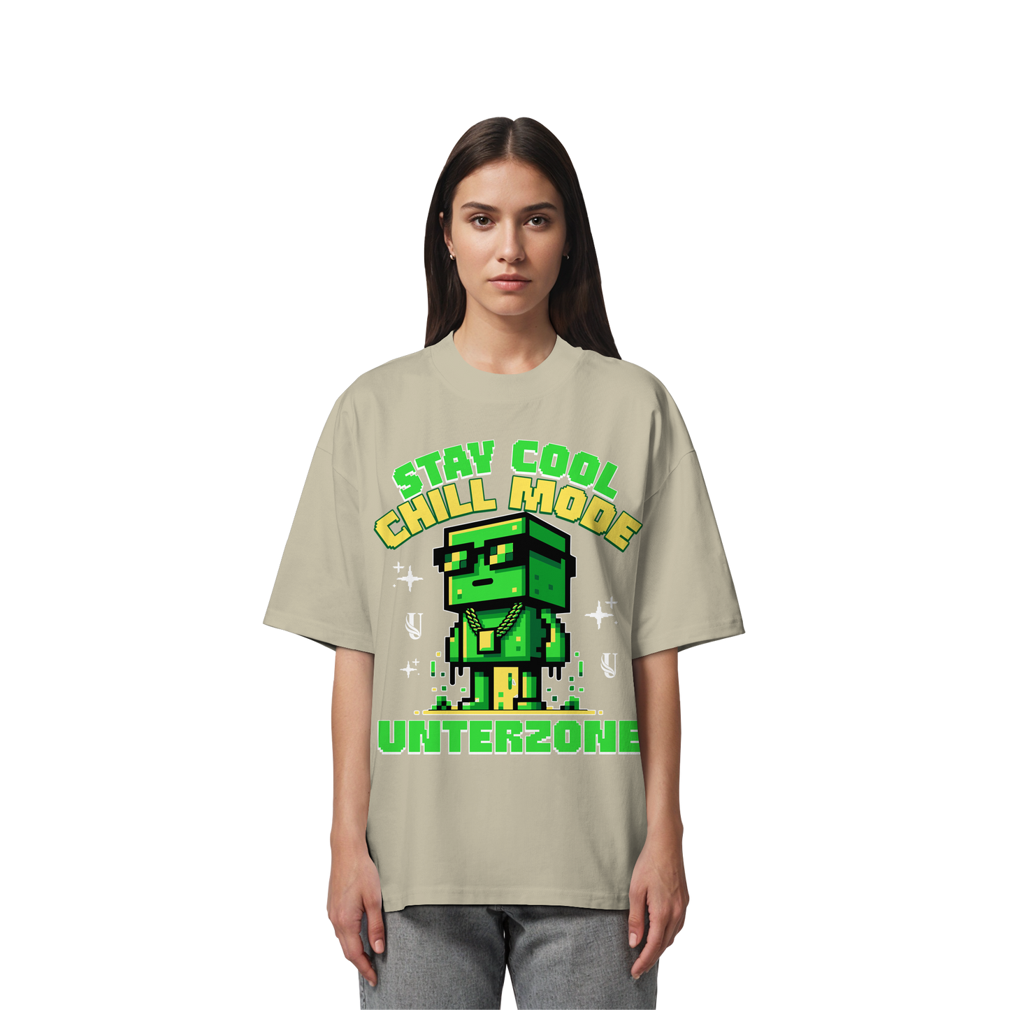 Unterzone Organic Oversize Shirt Stay Cool Chill - Organic Oversize Shirt