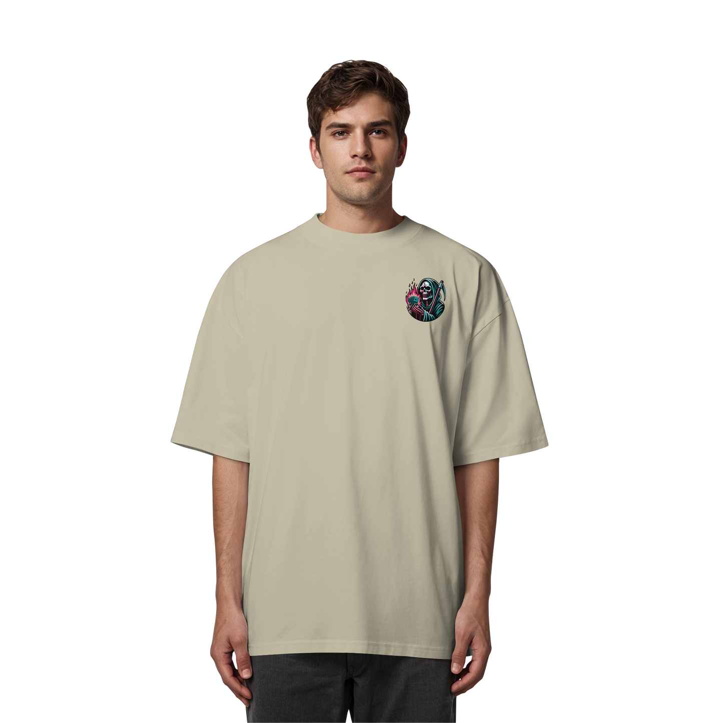 Unterzone Hustler - Organic Oversize Shirt