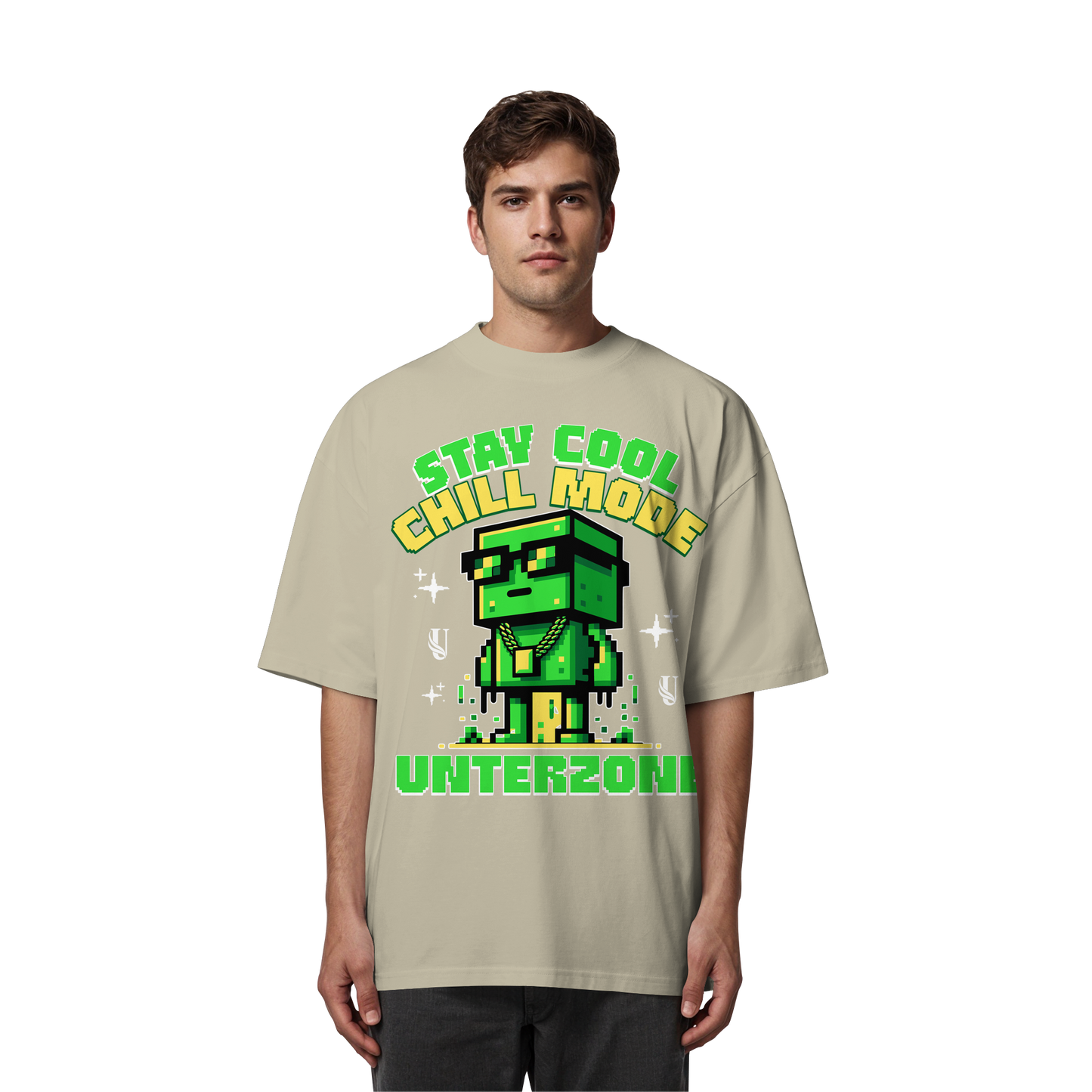 Unterzone Organic Oversize Shirt Stay Cool Chill - Organic Oversize Shirt
