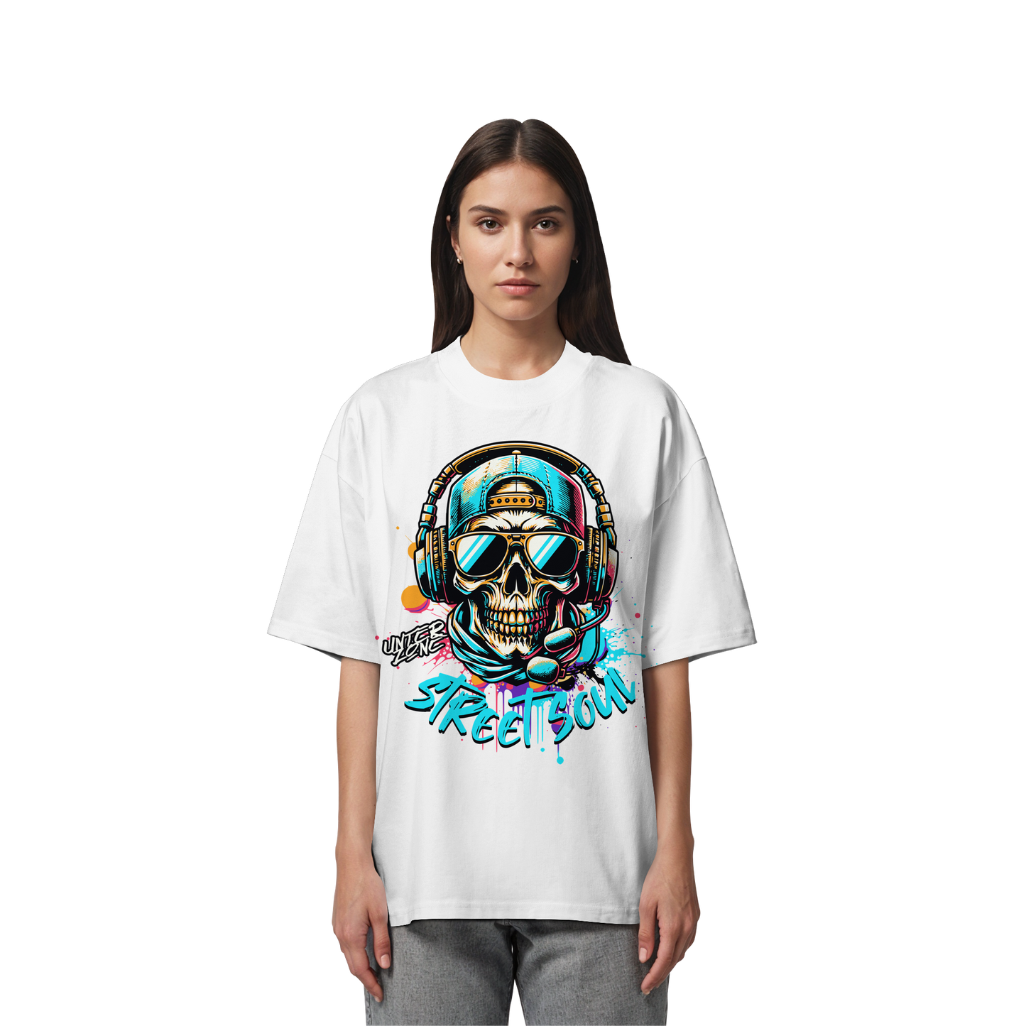 Unterzone Street Soul - Organic Oversize Shirt