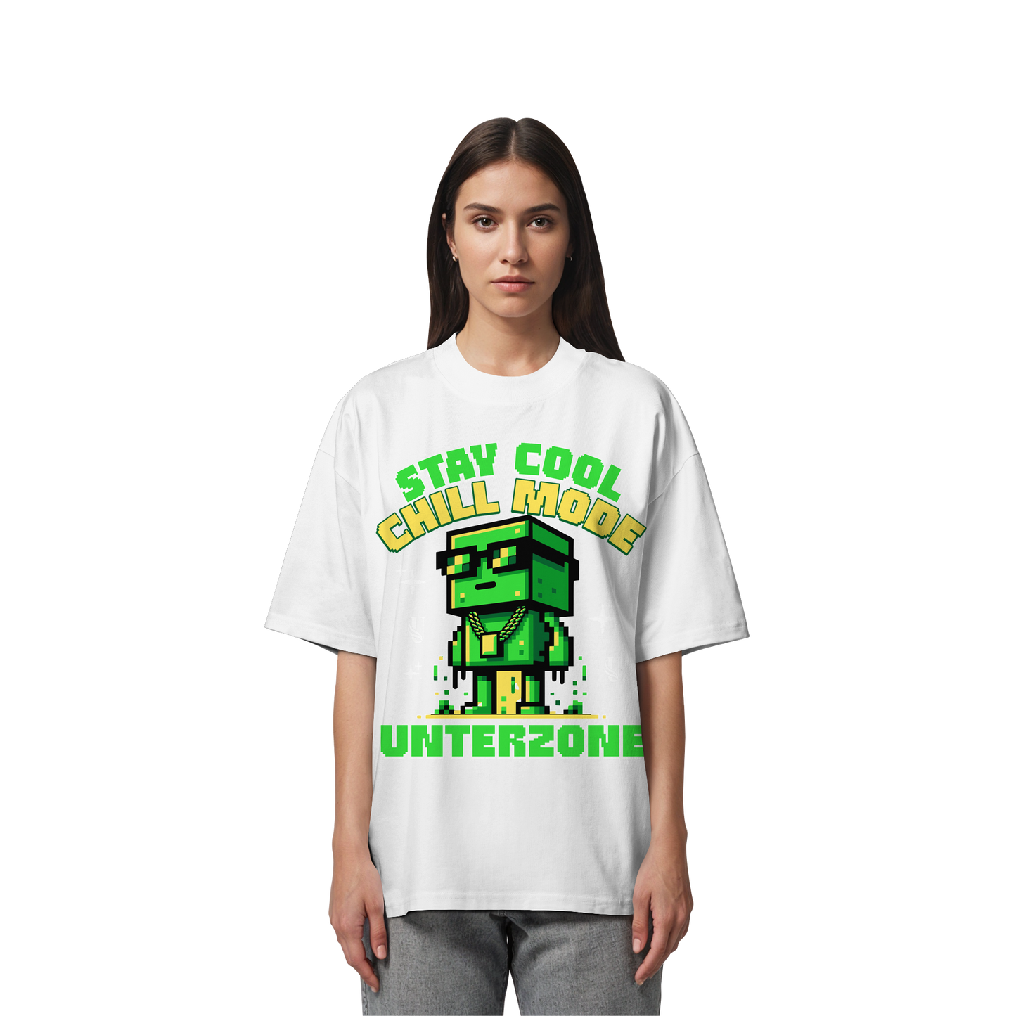 Unterzone Organic Oversize Shirt Stay Cool Chill - Organic Oversize Shirt