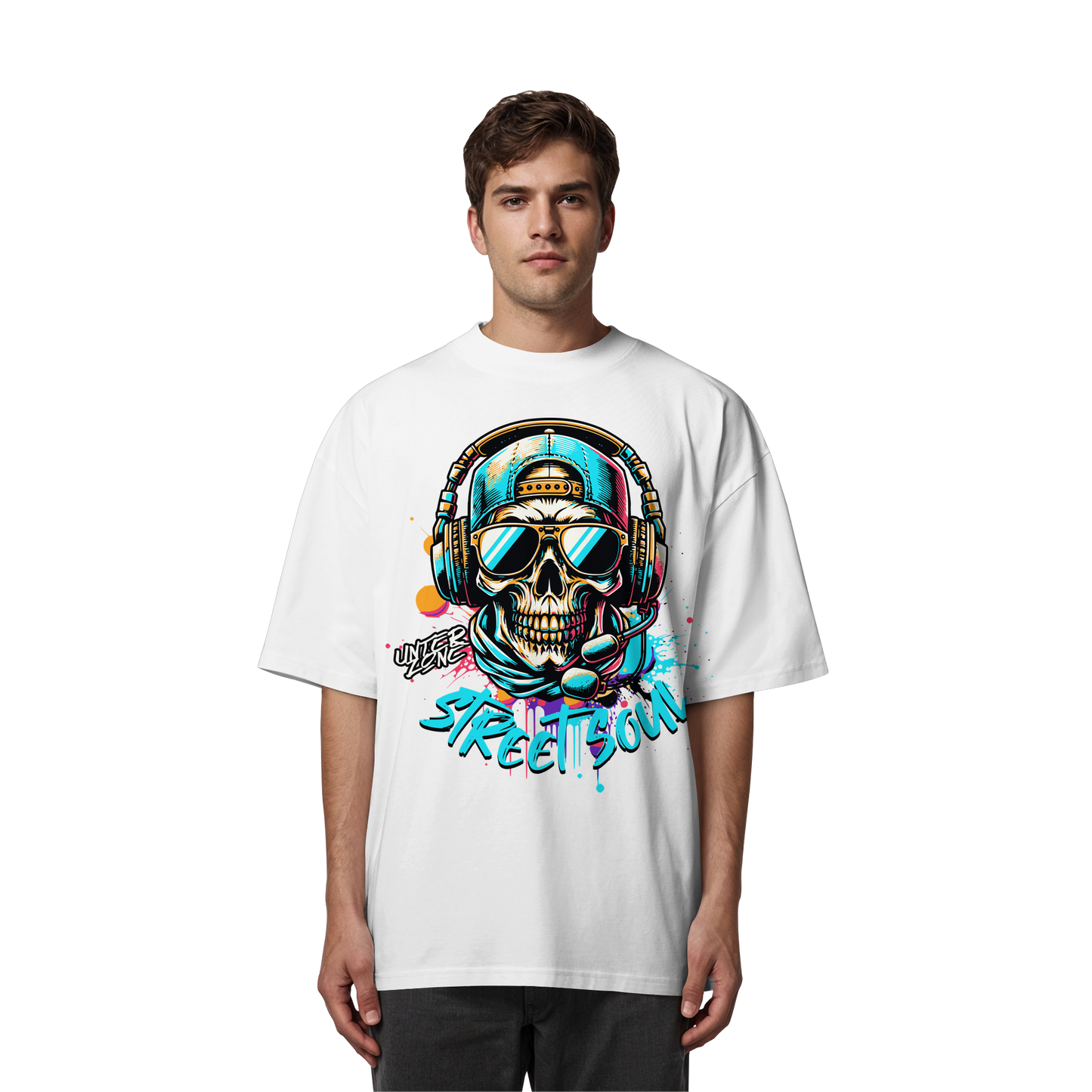 Unterzone Street Soul - Organic Oversize Shirt