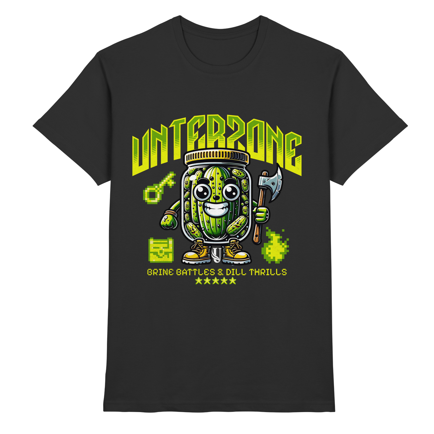 Unterzone Axe Pickle - Premium Shirt