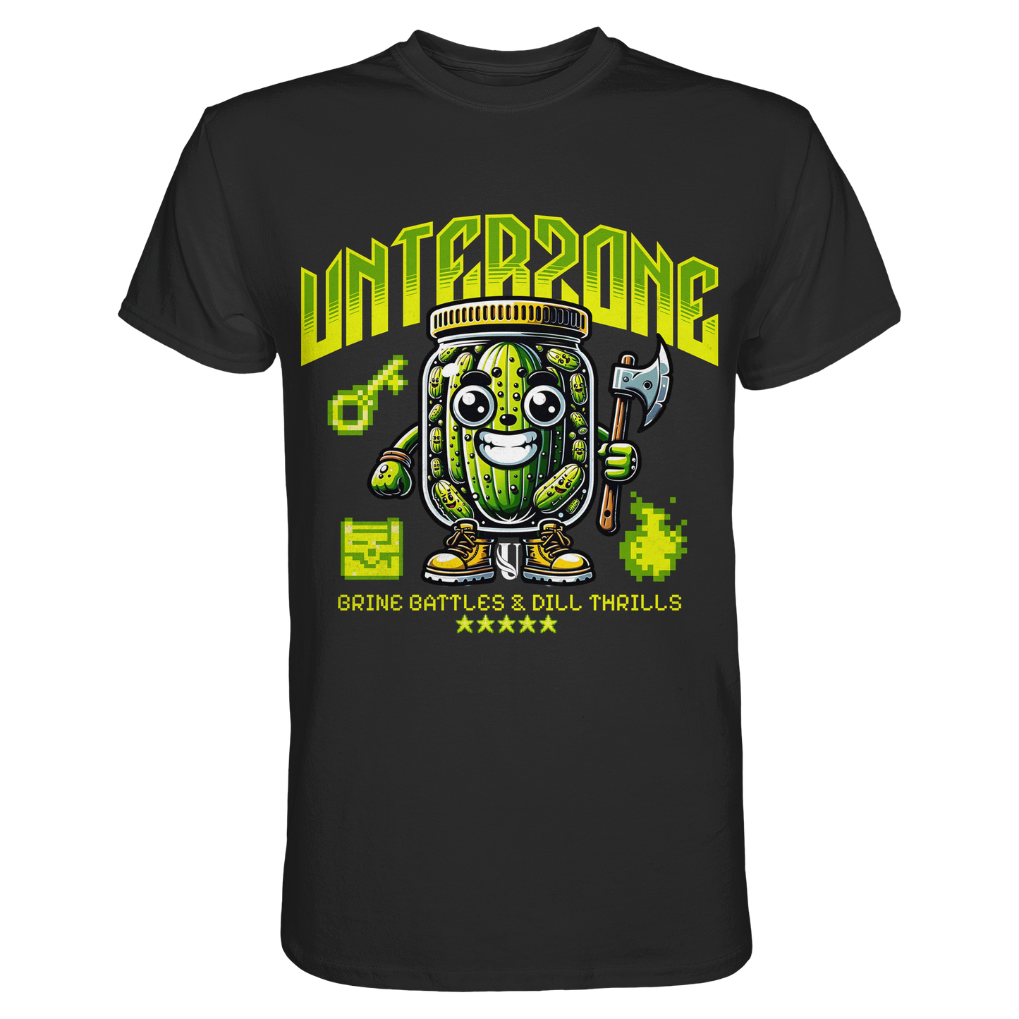 Unterzone Axe Pickle - Premium Shirt
