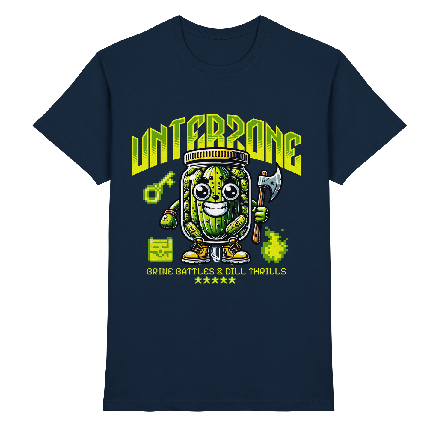 Unterzone Axe Pickle - Premium Shirt