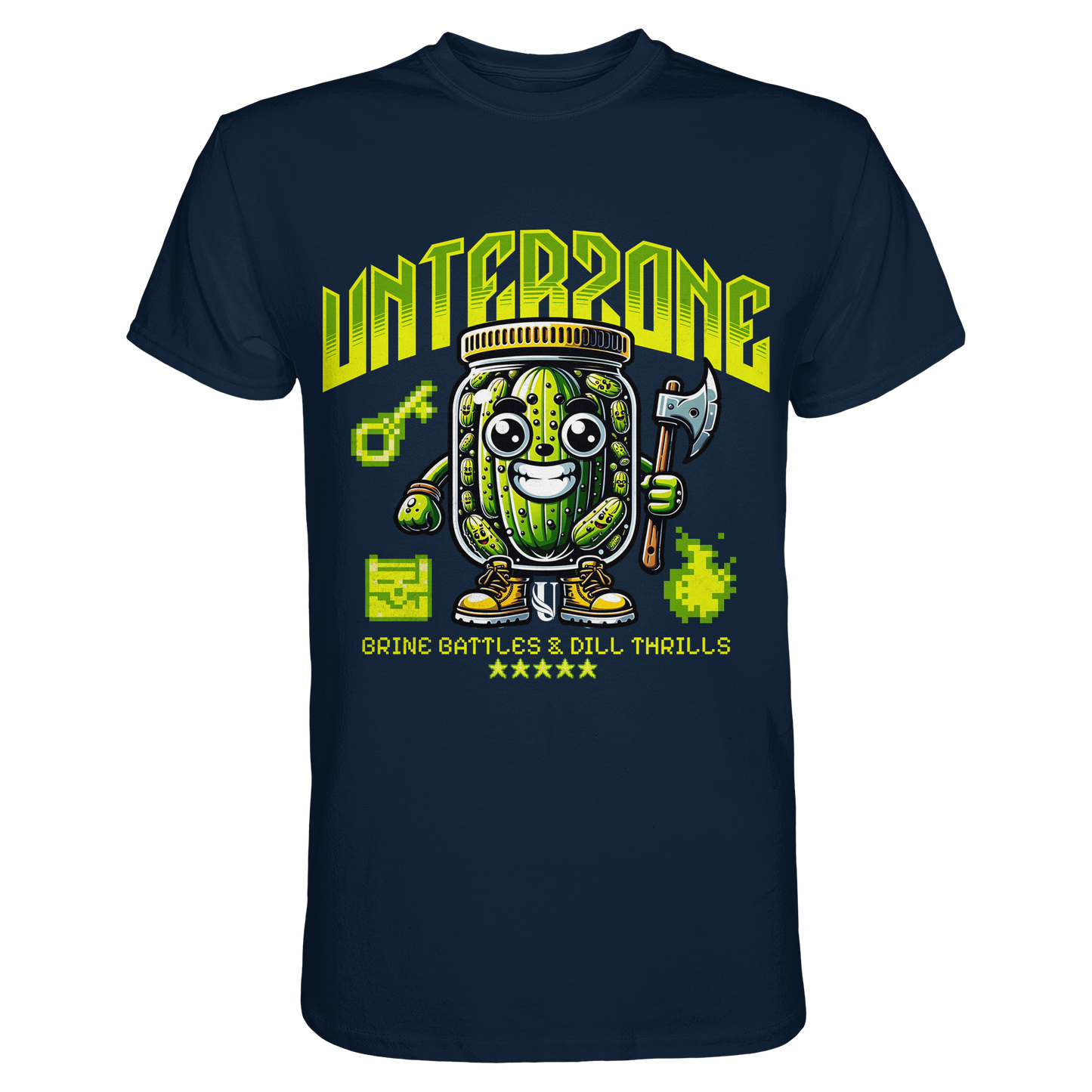 Unterzone Axe Pickle - Premium Shirt