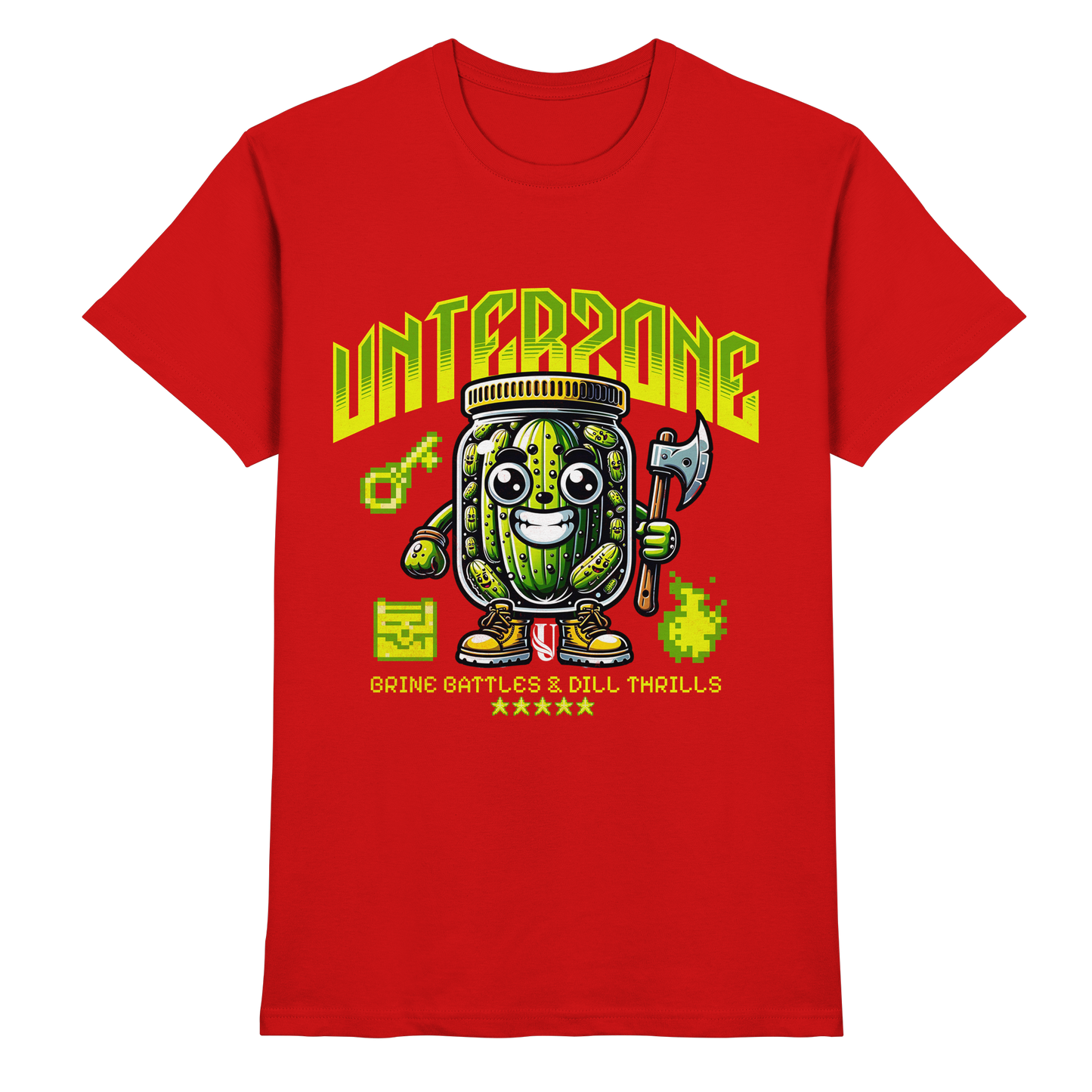 Unterzone Axe Pickle - Premium Shirt