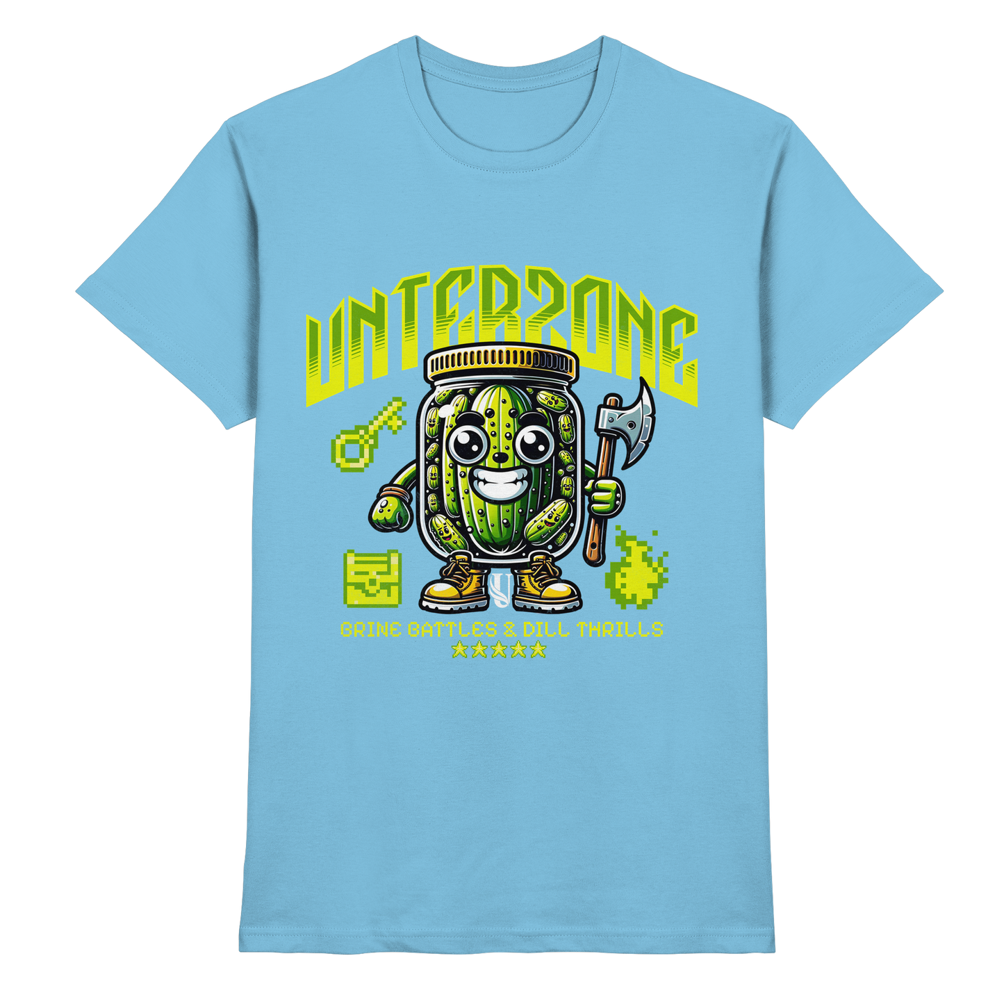 Unterzone Axe Pickle - Premium Shirt