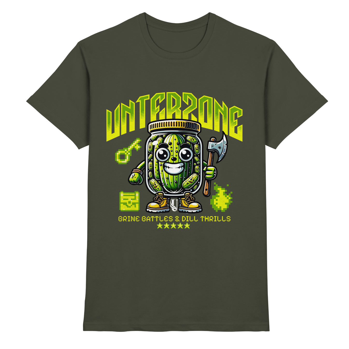 Unterzone Axe Pickle - Premium Shirt