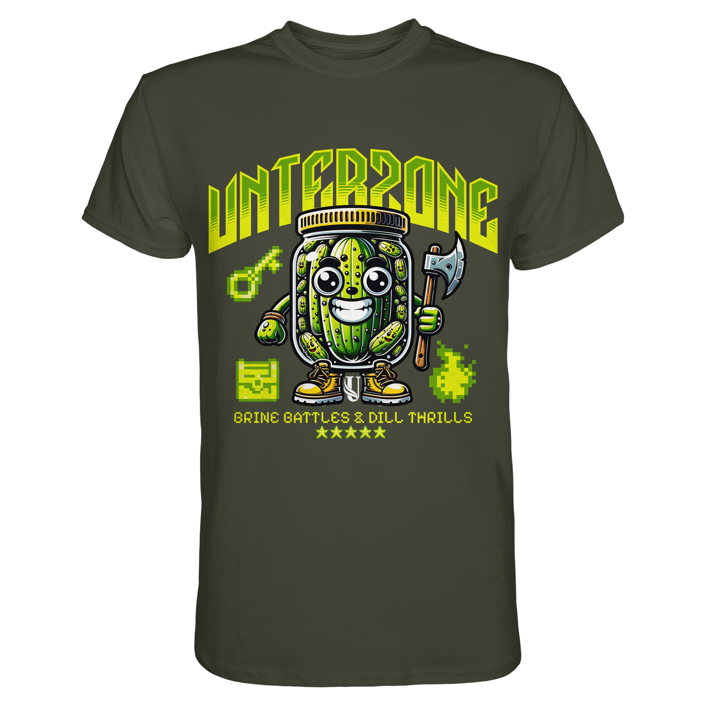 Unterzone Axe Pickle - Premium Shirt