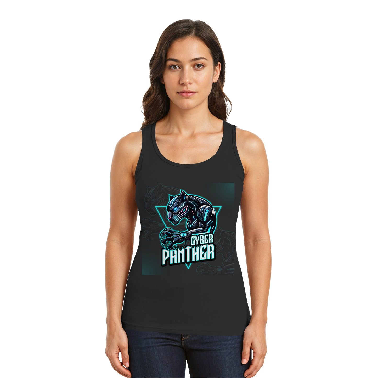 Unterzone Cyber Panther - Tank-Top
