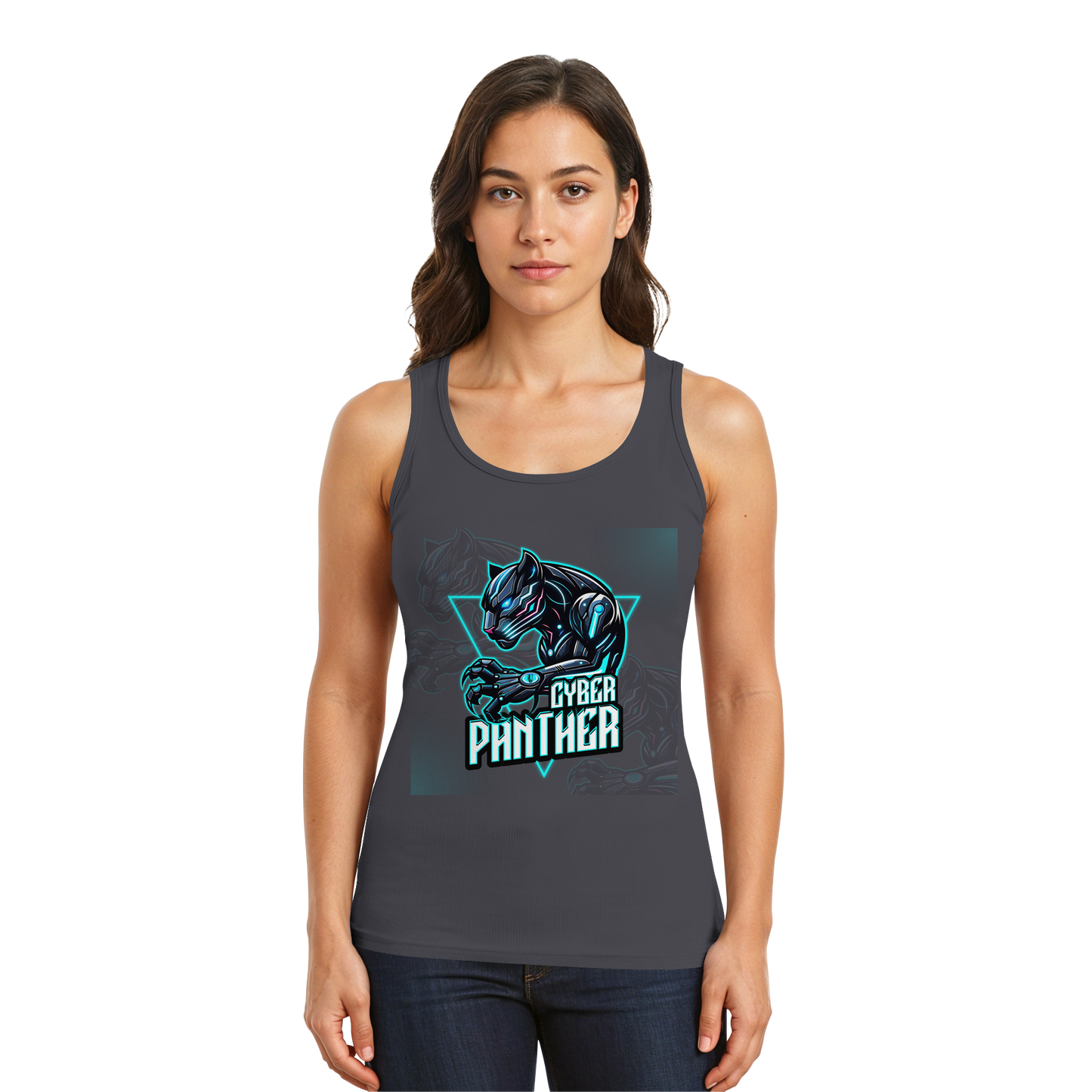 Unterzone Cyber Panther - Tank-Top