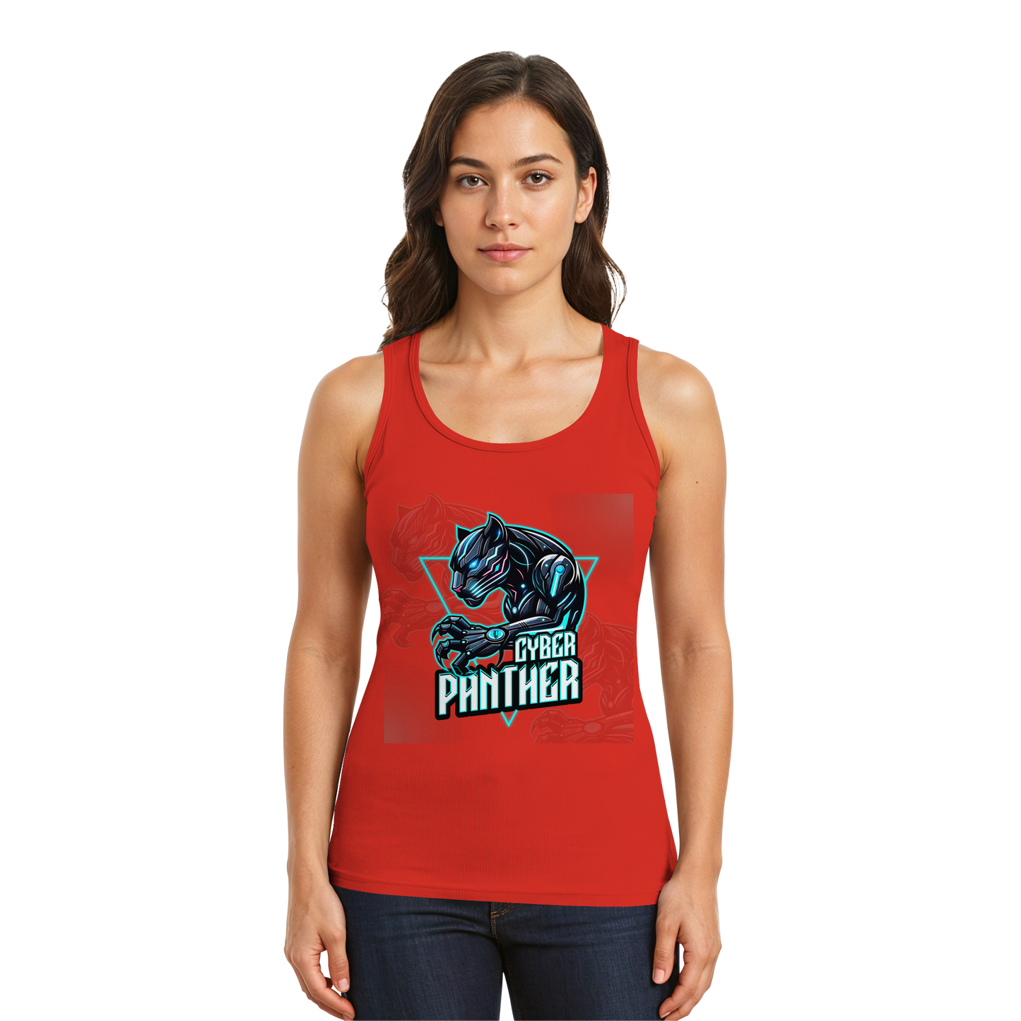 Unterzone Cyber Panther - Tank-Top
