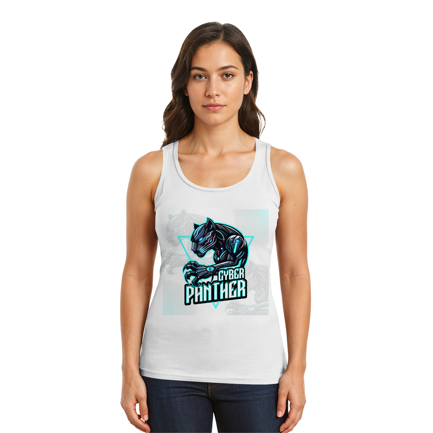 Unterzone Cyber Panther - Tank-Top