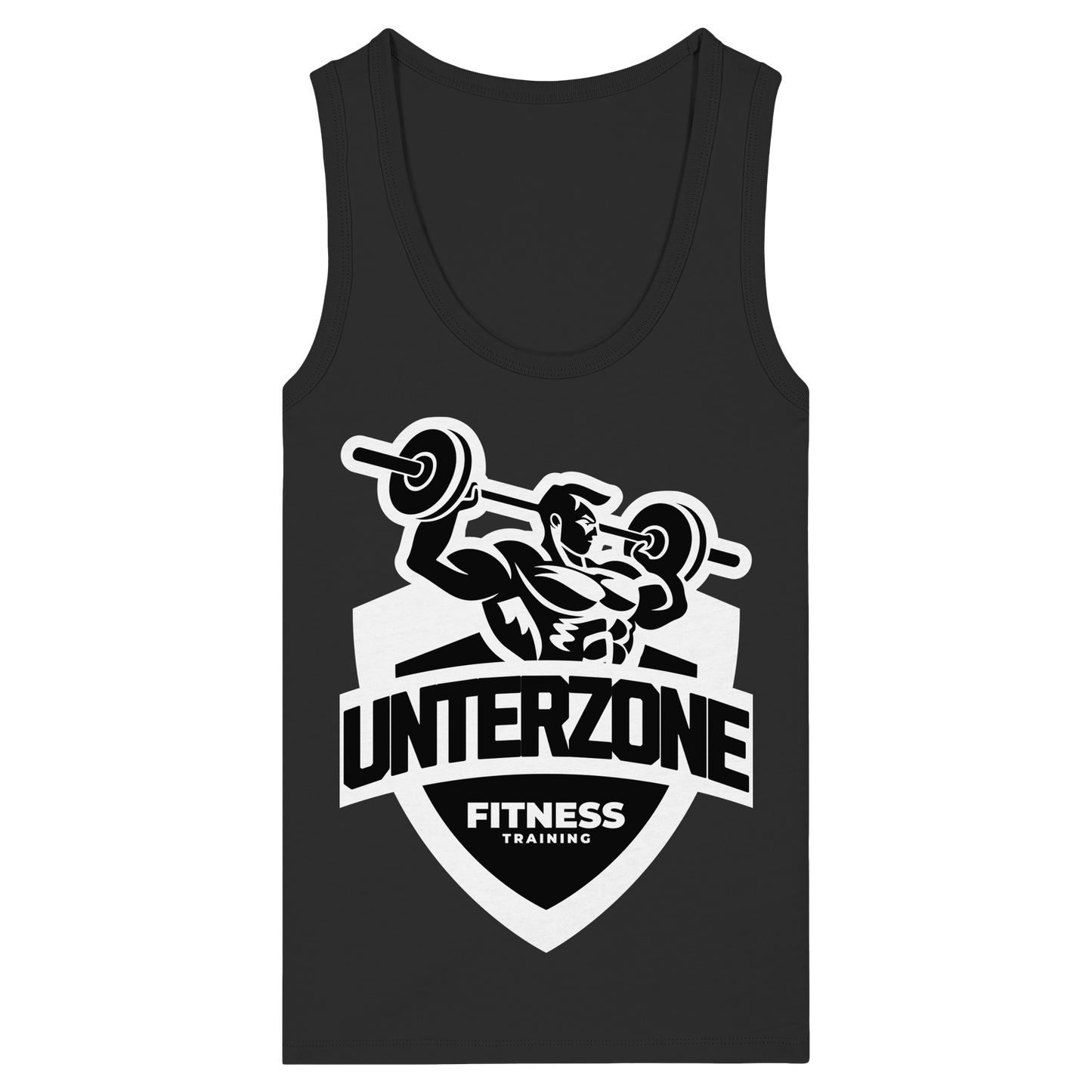 Unterzone Fitness Training - Womens Organic Fitted Tank Top