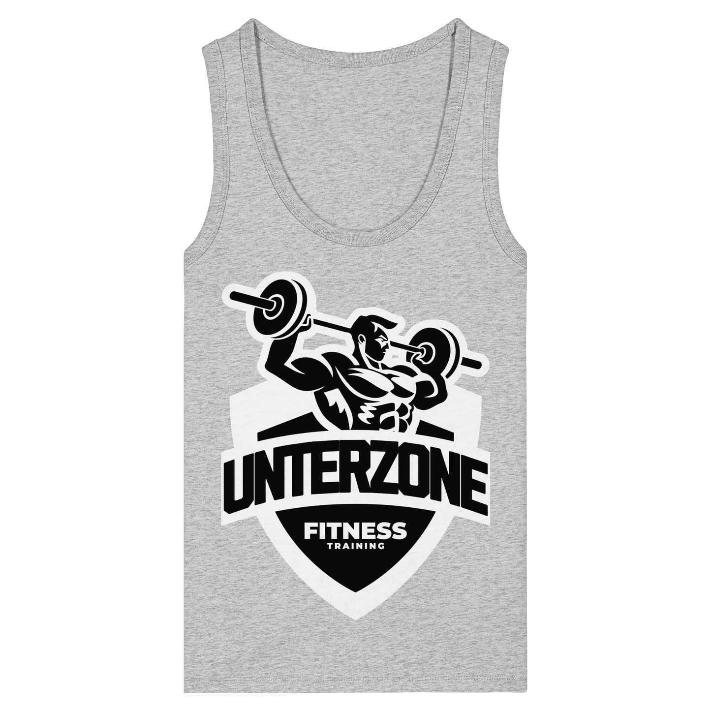 Unterzone Fitness Training - Womens Organic Fitted Tank Top
