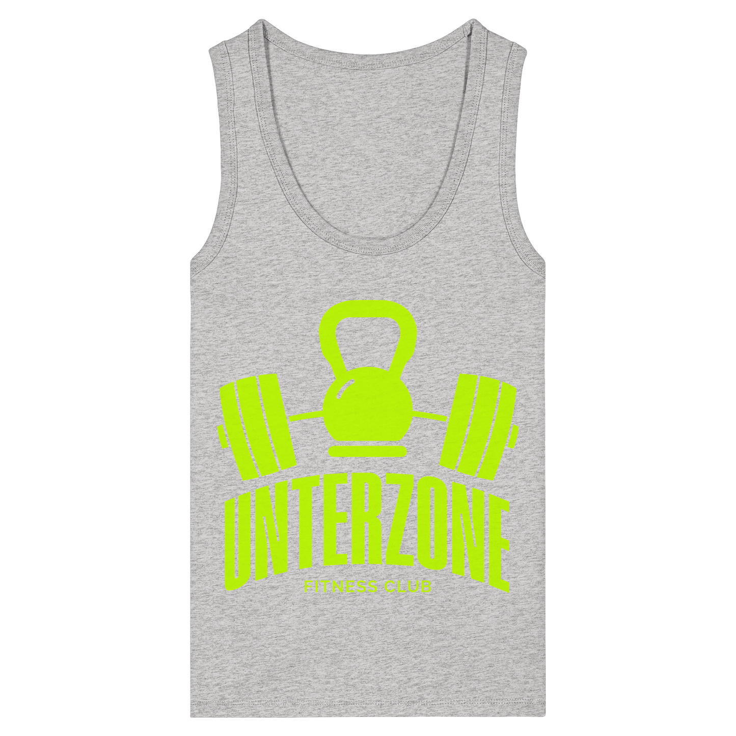 Unterzone Fitness Club - Womens Organic Fitted Tank Top
