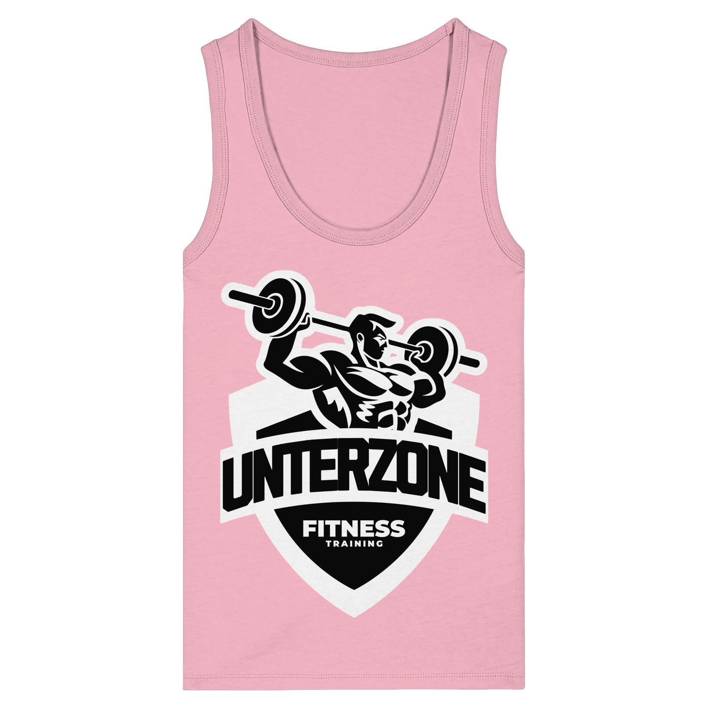Unterzone Fitness Training - Womens Organic Fitted Tank Top