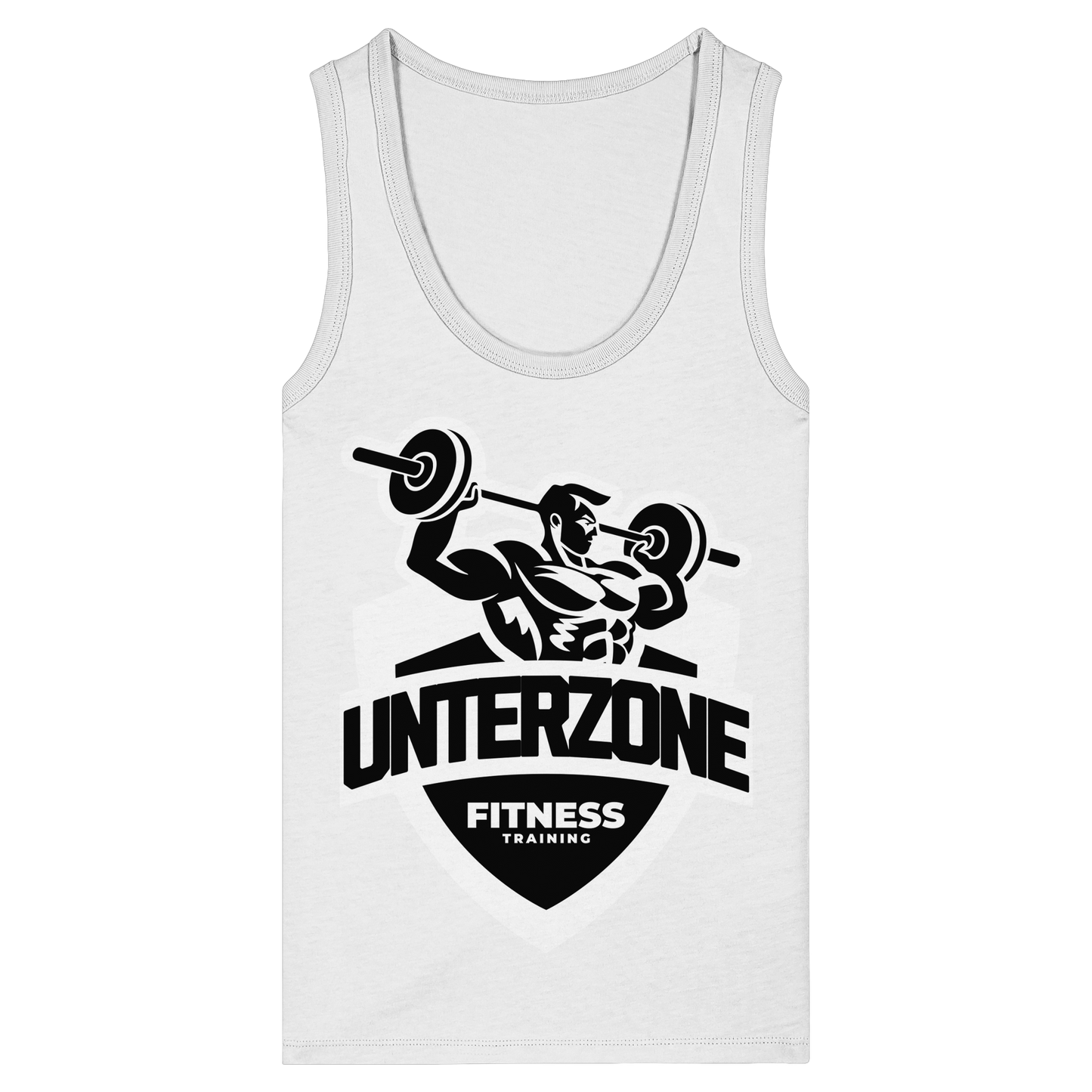Unterzone Fitness Training - Womens Organic Fitted Tank Top
