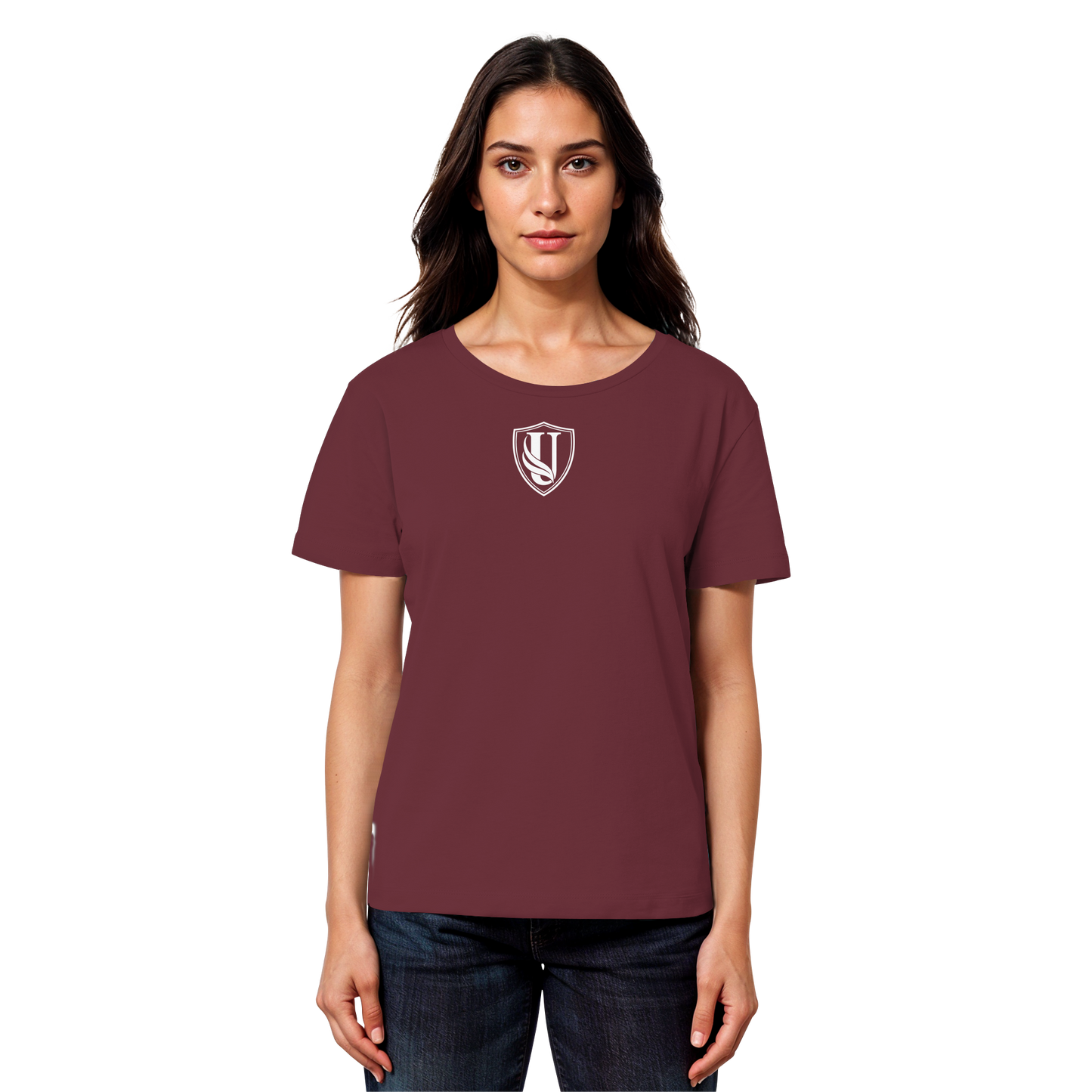 Unterzone Shield/Wappen - Womens Organic Lightweight T-Shirt