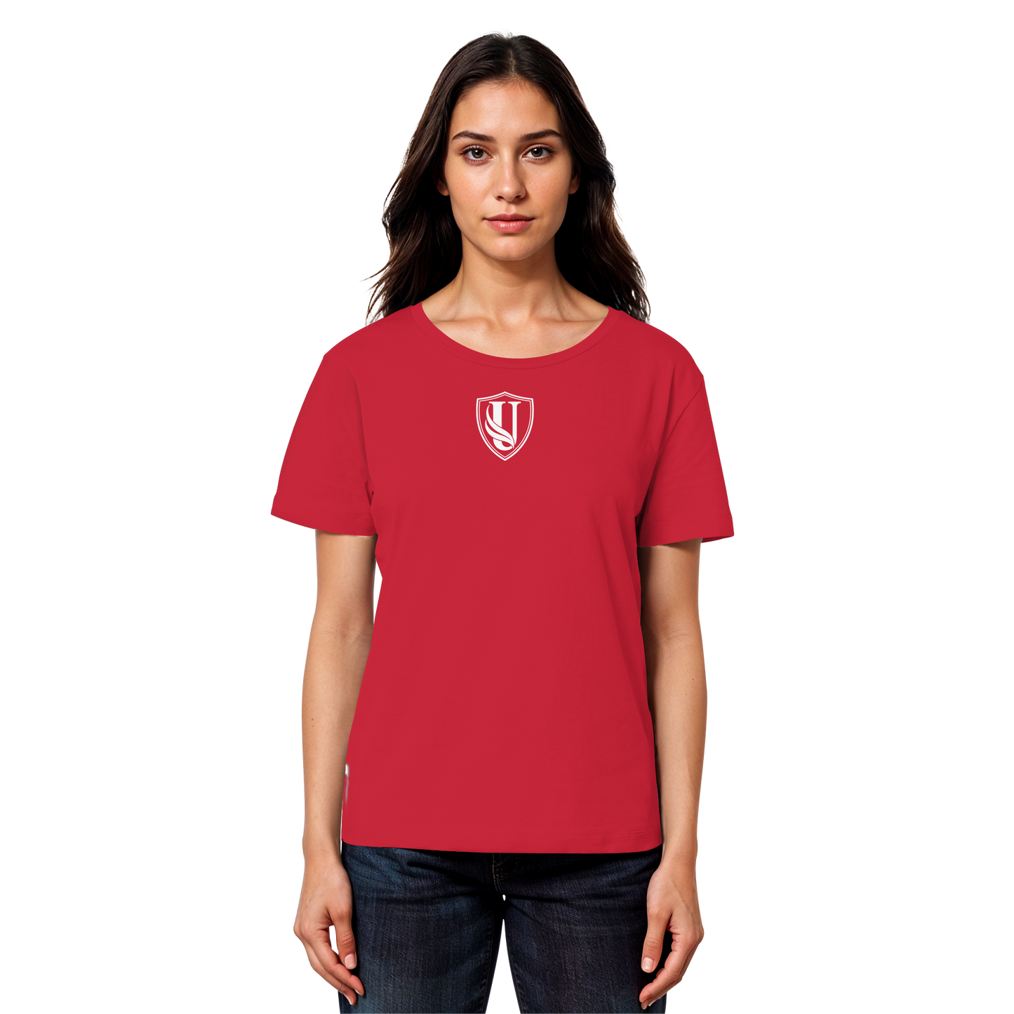Unterzone Shield/Wappen - Womens Organic Lightweight T-Shirt