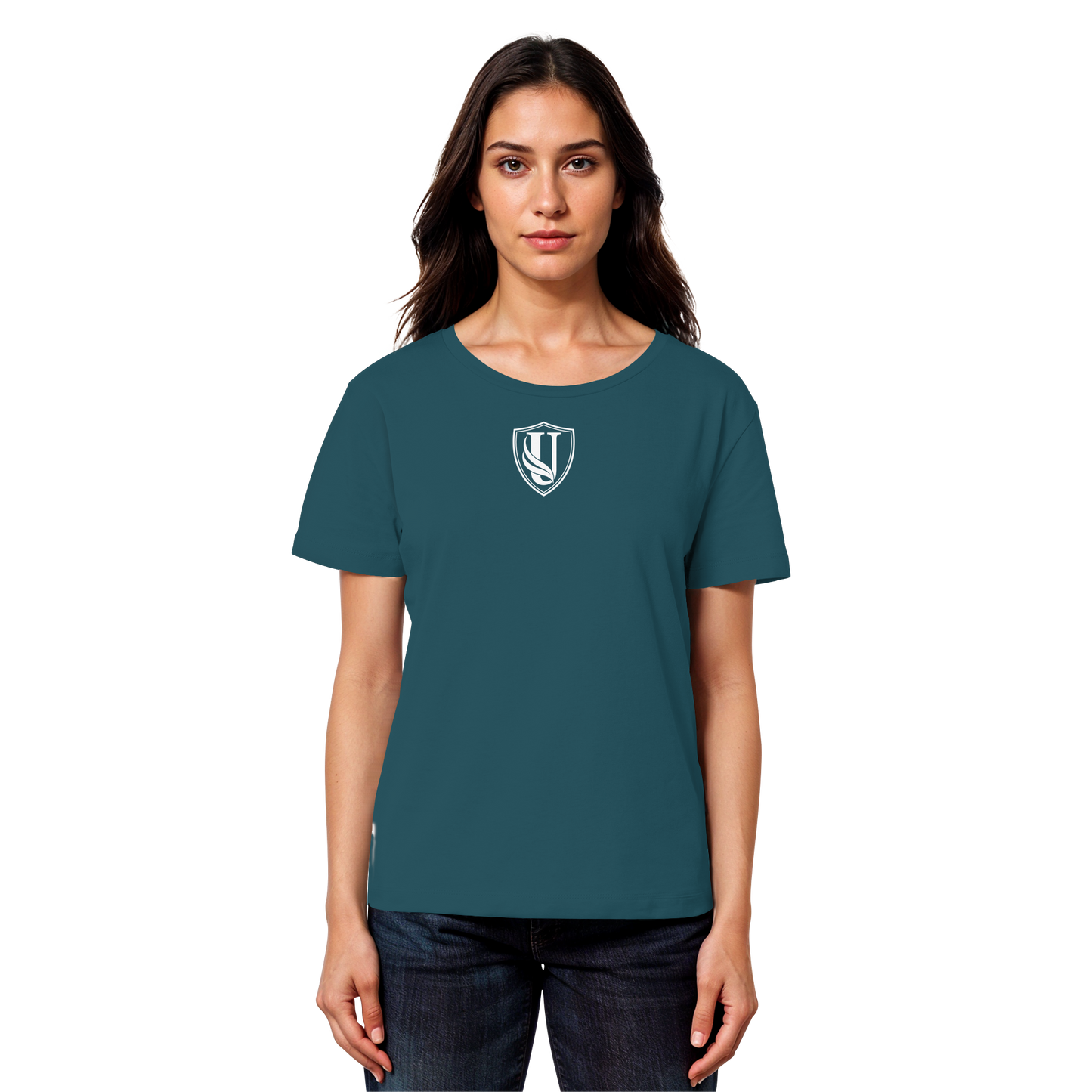 Unterzone Shield/Wappen - Womens Organic Lightweight T-Shirt