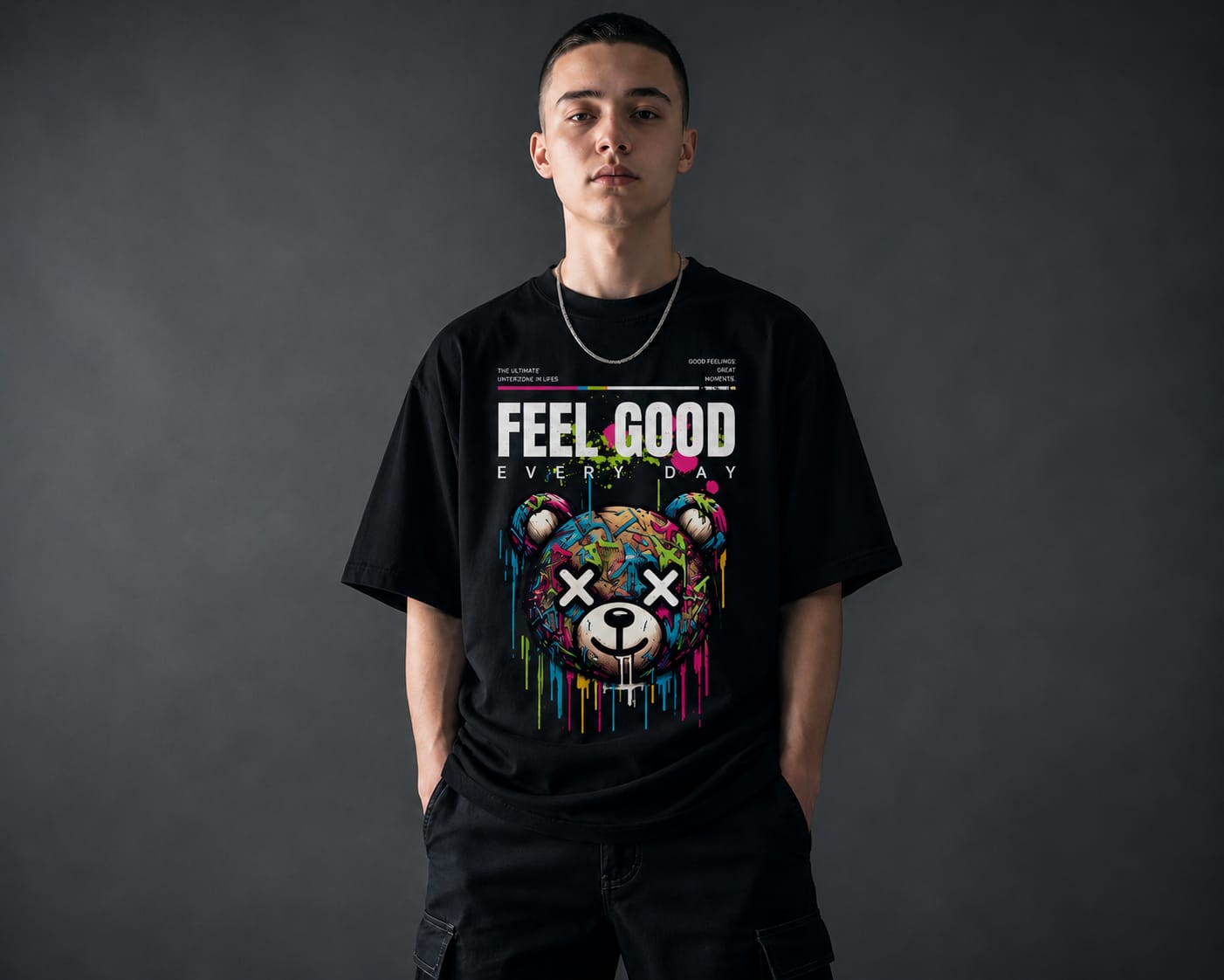 Unterzone Fell Good Every Day Teddy - Organic Oversize Shirt