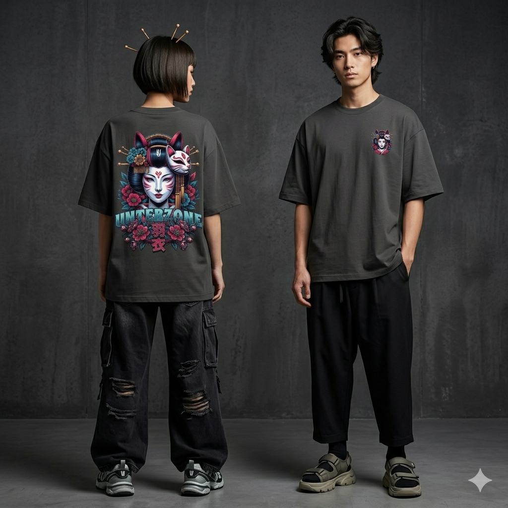 Unterzone Geisha Hagoromo - Organic Heavy Shirt
